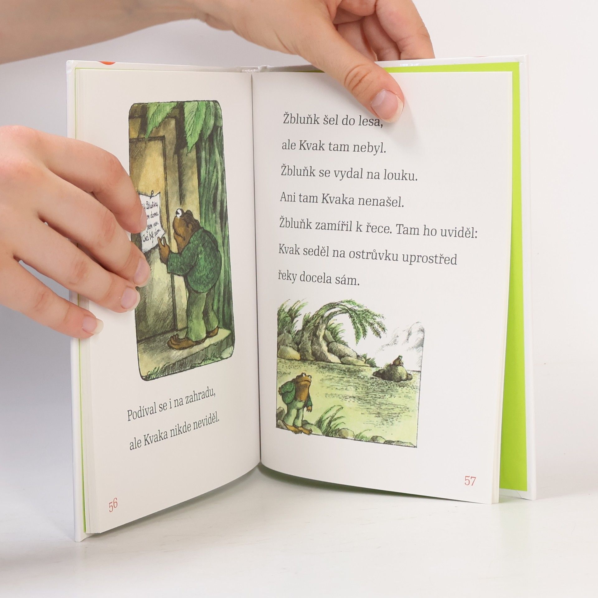 Arnold Lobel Kvak a Žbluňk se bojí rádi