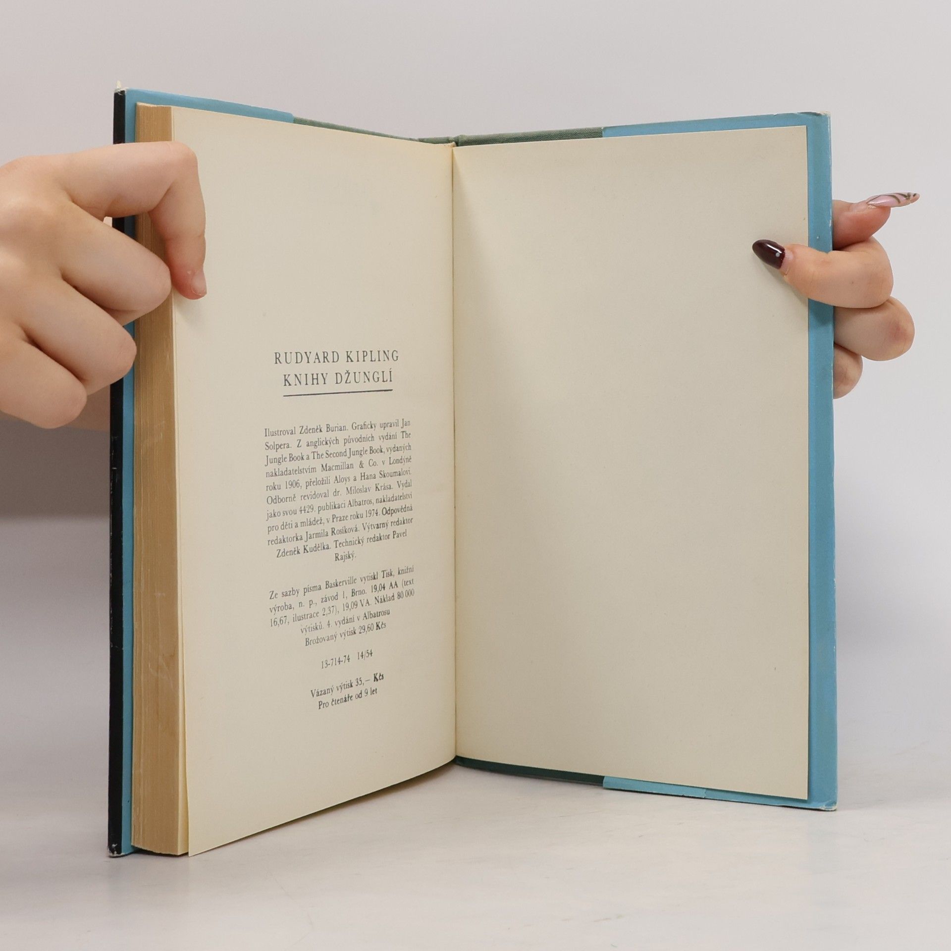 Rudyard Kipling Knihy džunglí