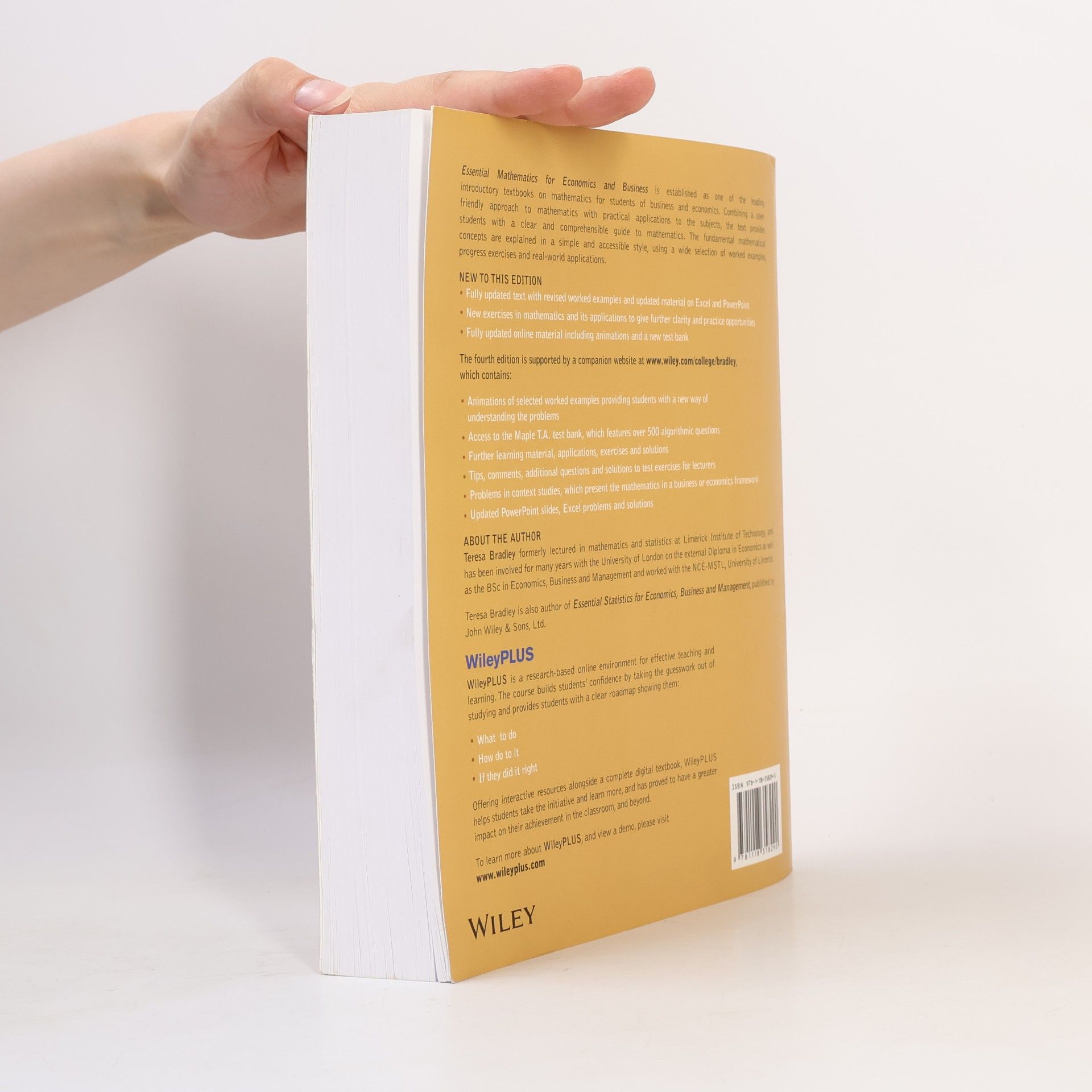 Teresa Bradley Essential Mathematics for Economics and Business