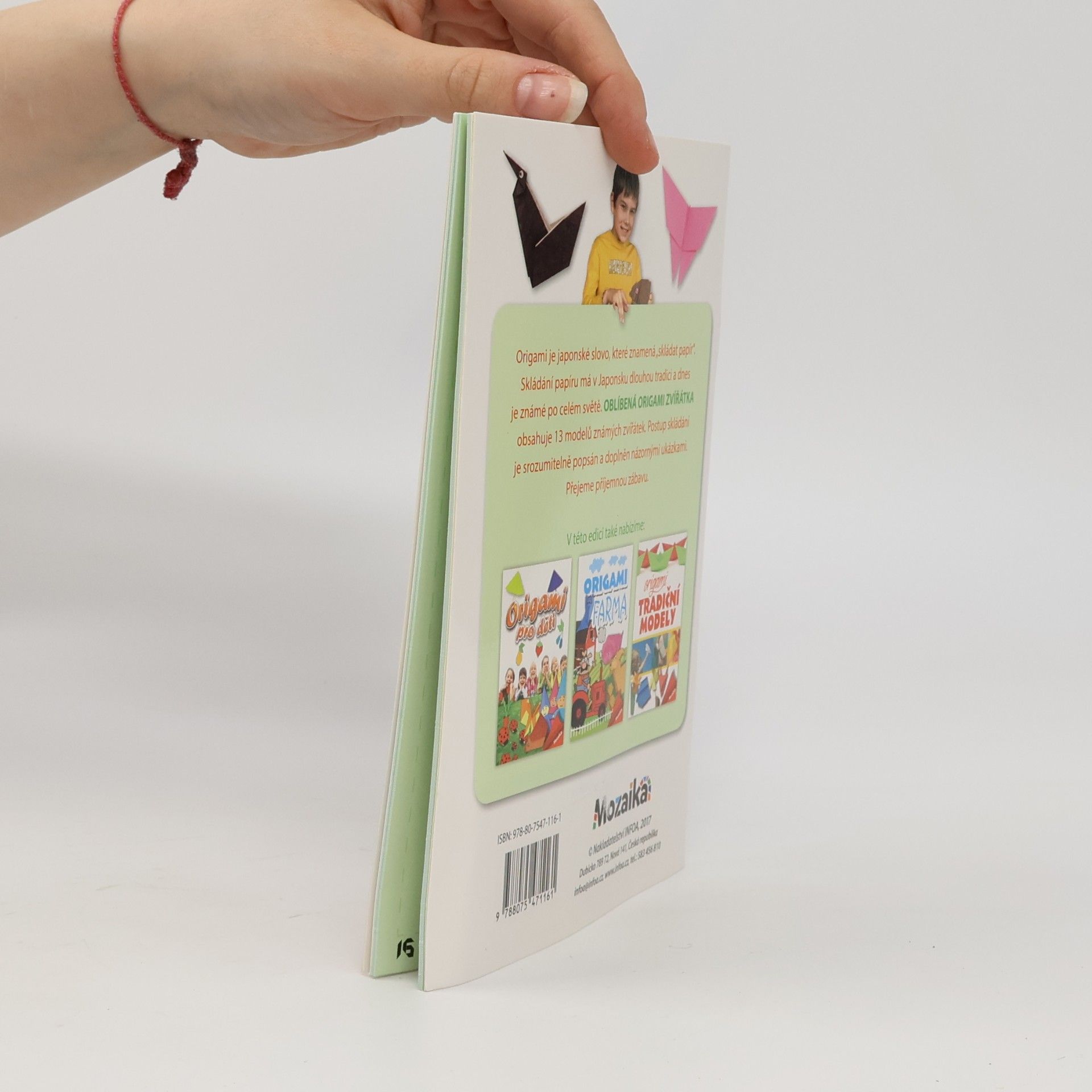Zsuzsanna Kricskovics Oblíbená origami zvířátka