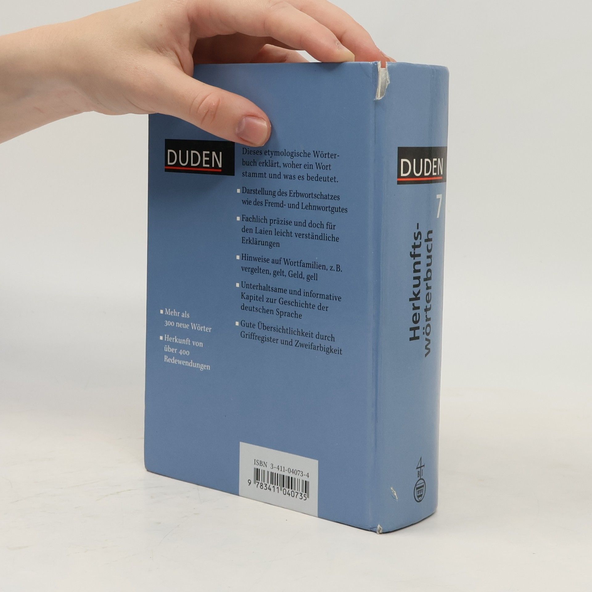 Anette Auberle Duden 7. Herkunftswörterbuch: Etymologie der deutschen Sprache