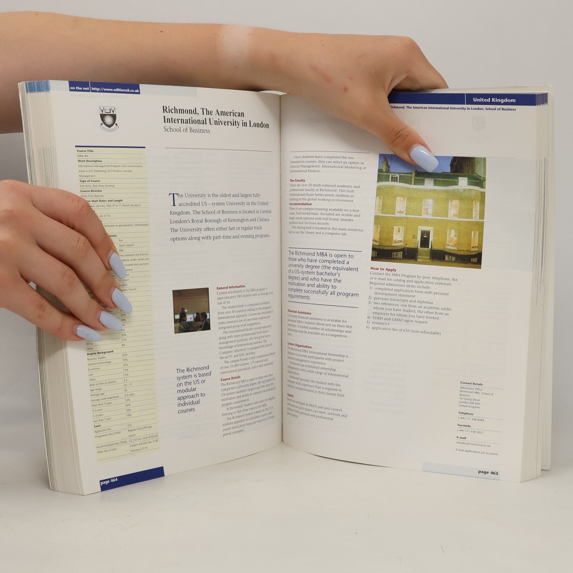 Edward More O'Ferrall The Directory of MBAs