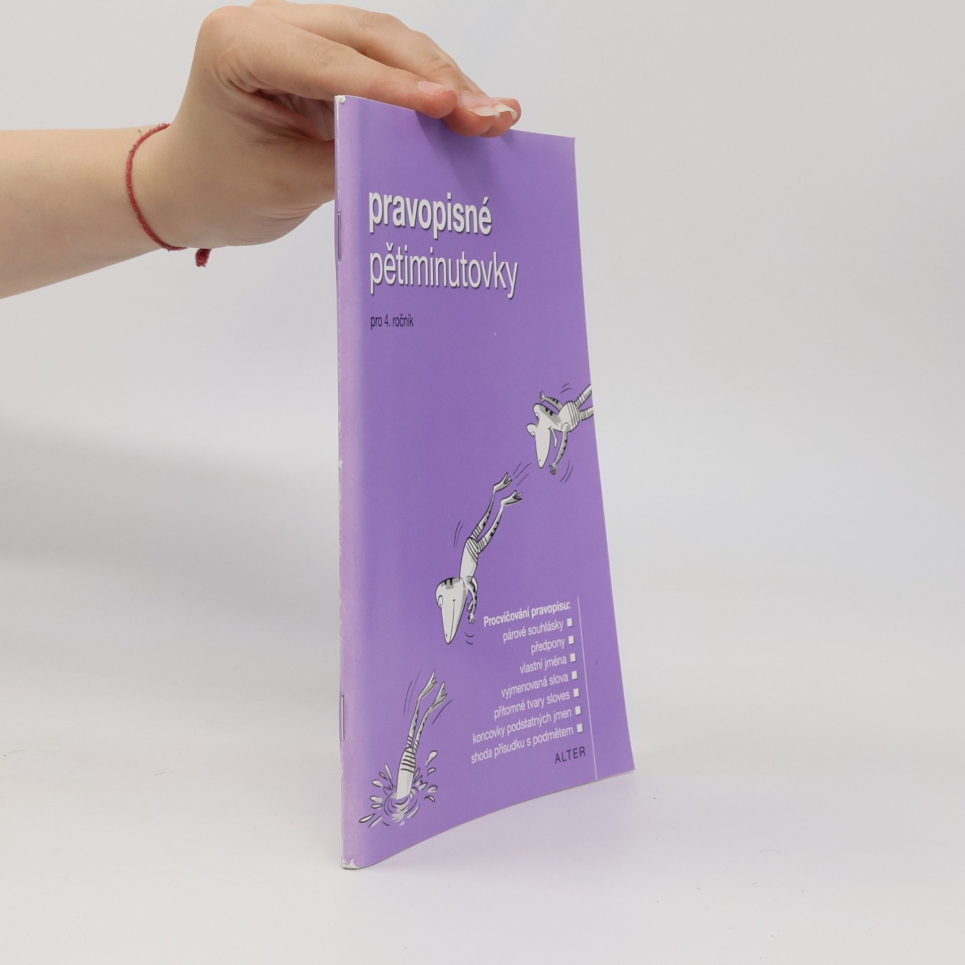 Kolektiv autorů Pravopisné pětiminutovky pro 4. ročník