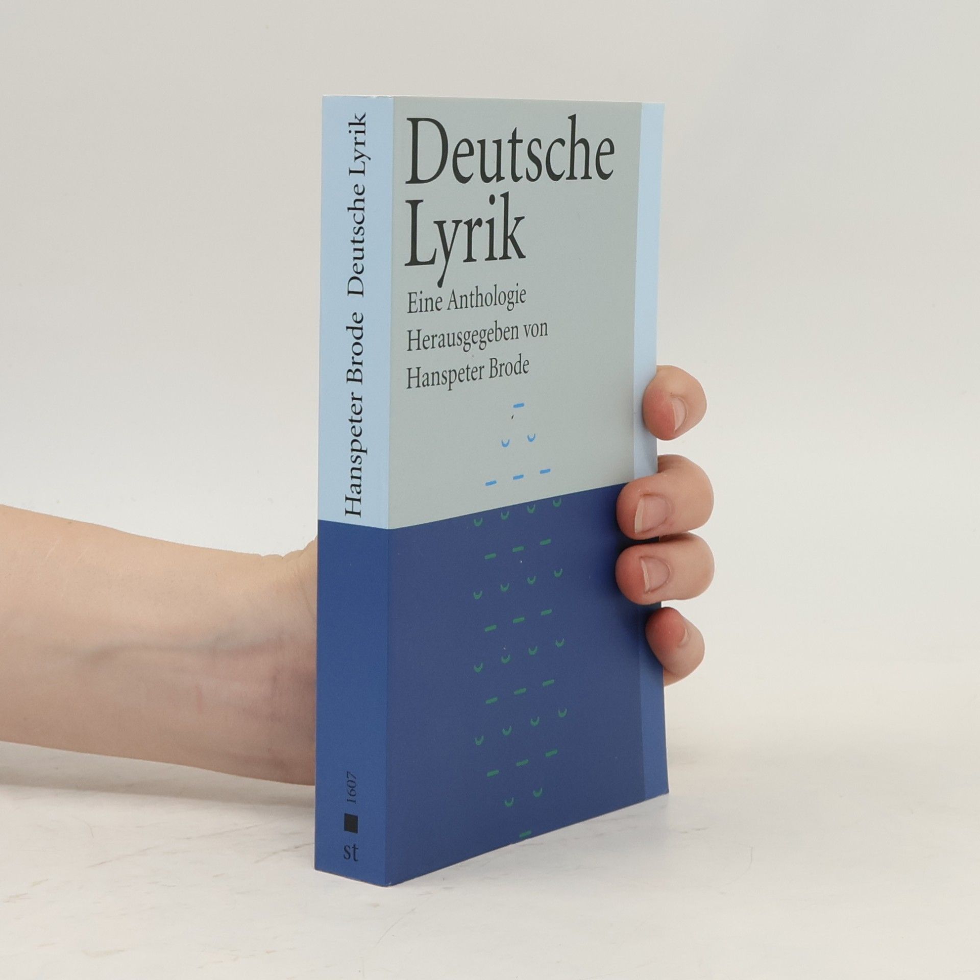 Hanspeter Brode Deutsche Lyrik. Eine Anthologie