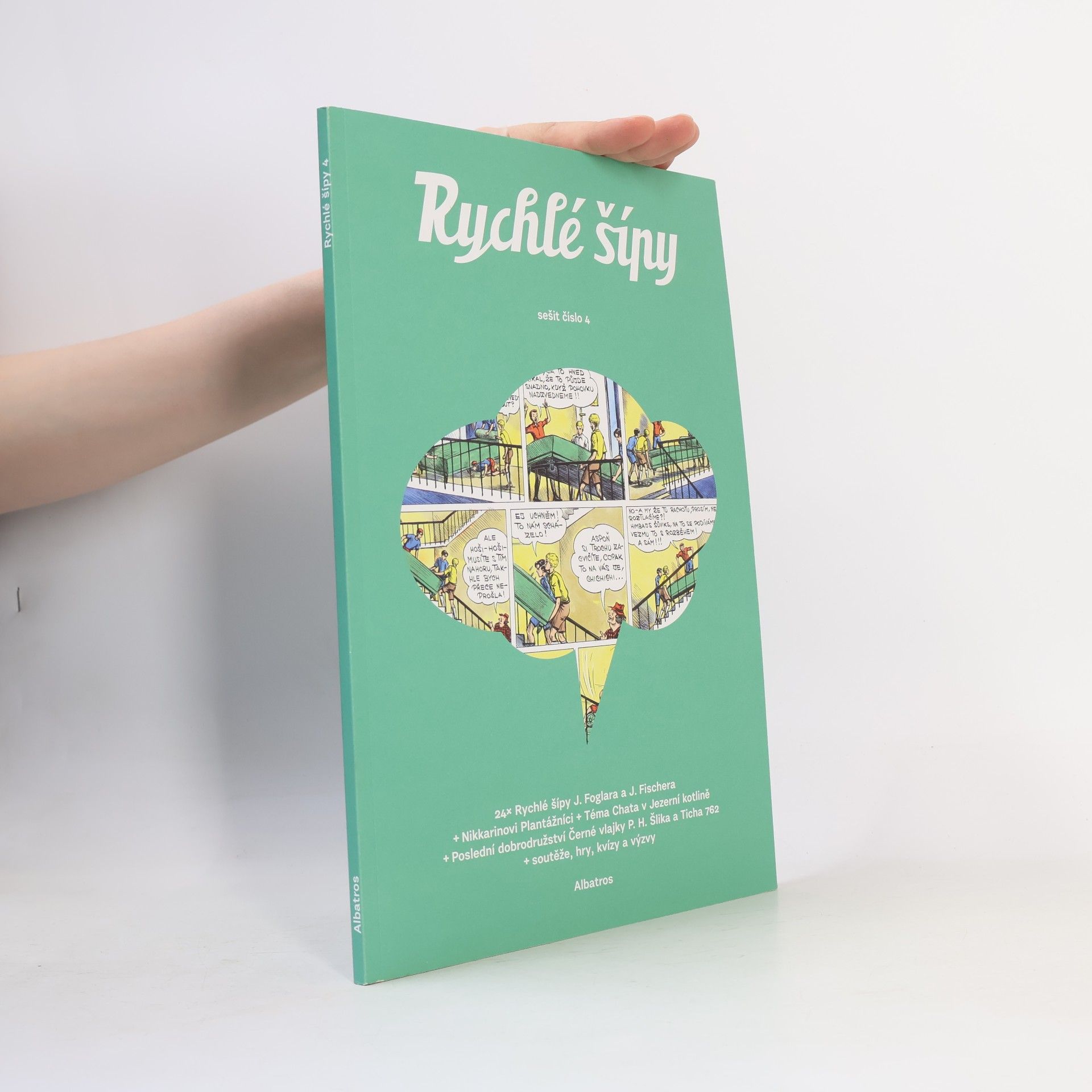 Jan Fischer (ilustrátor) Rychlé šípy. Sešit číslo 4