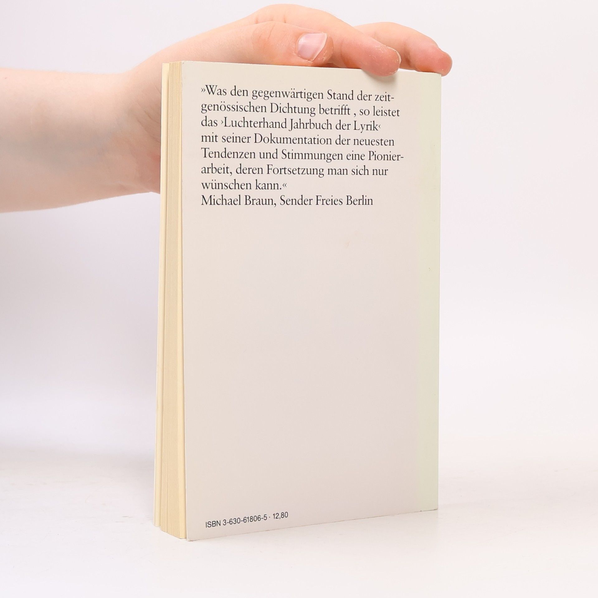 Luchterhand-Jahrbuch der Lyrik