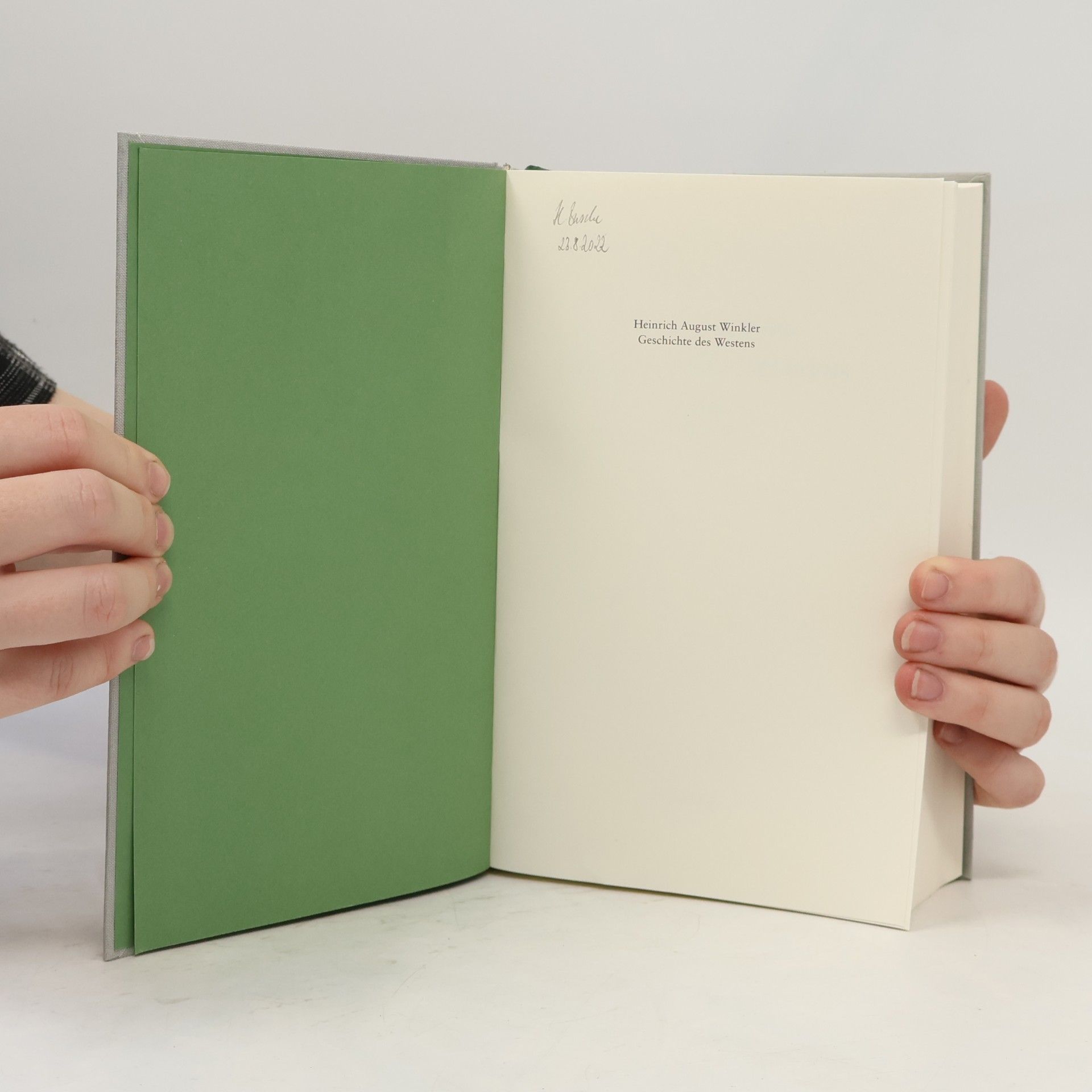 Heinrich August Winkler Geschichte des Westens