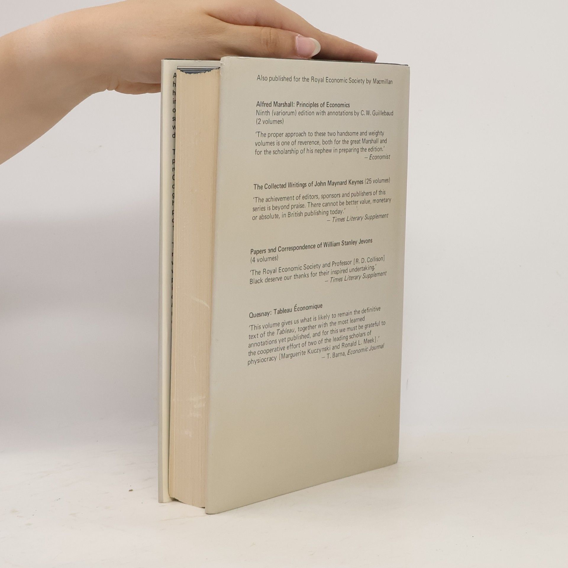 Collectif d'auteurs Early Economic Writings of Alfred Marshall, 1867-1890