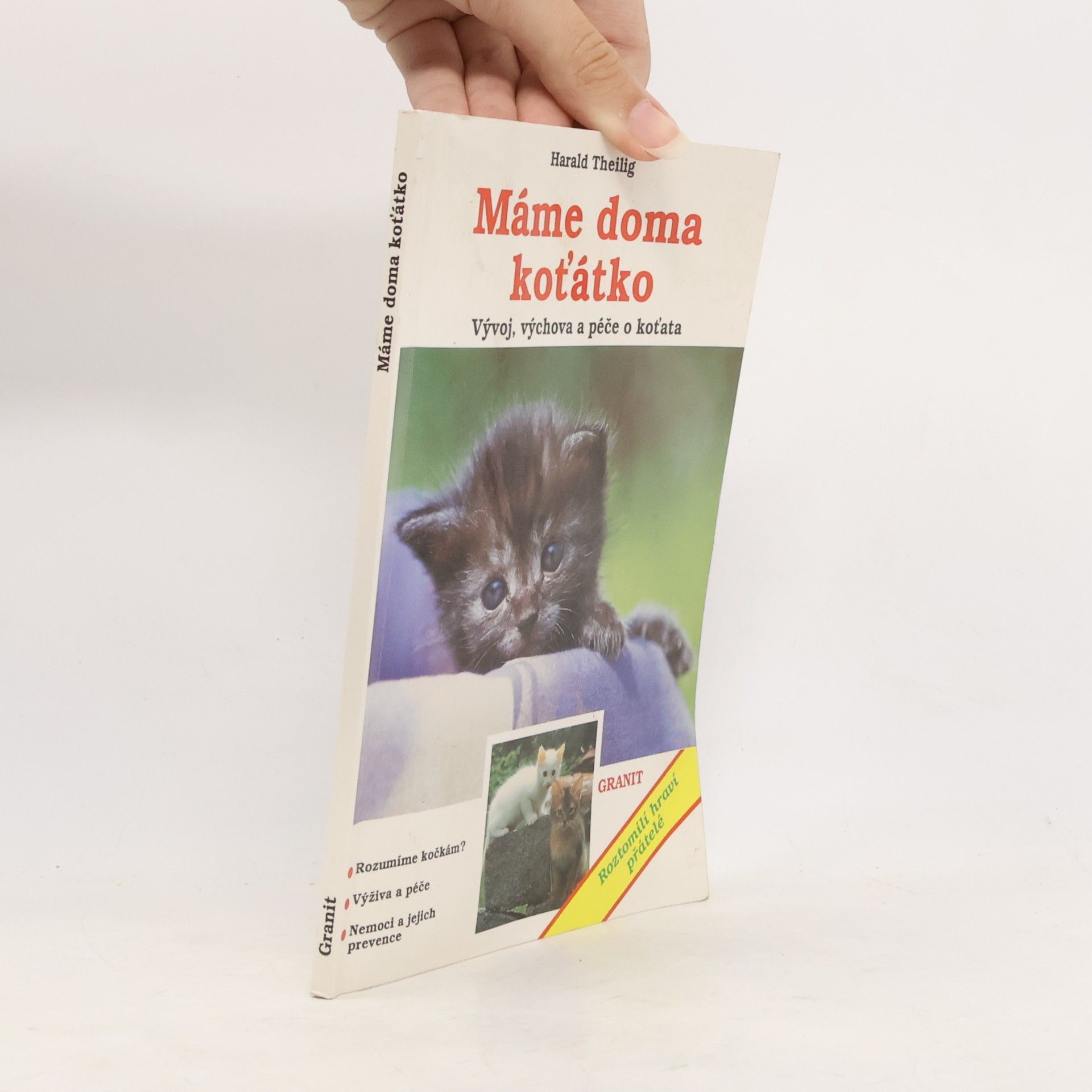 Máme doma koťátko