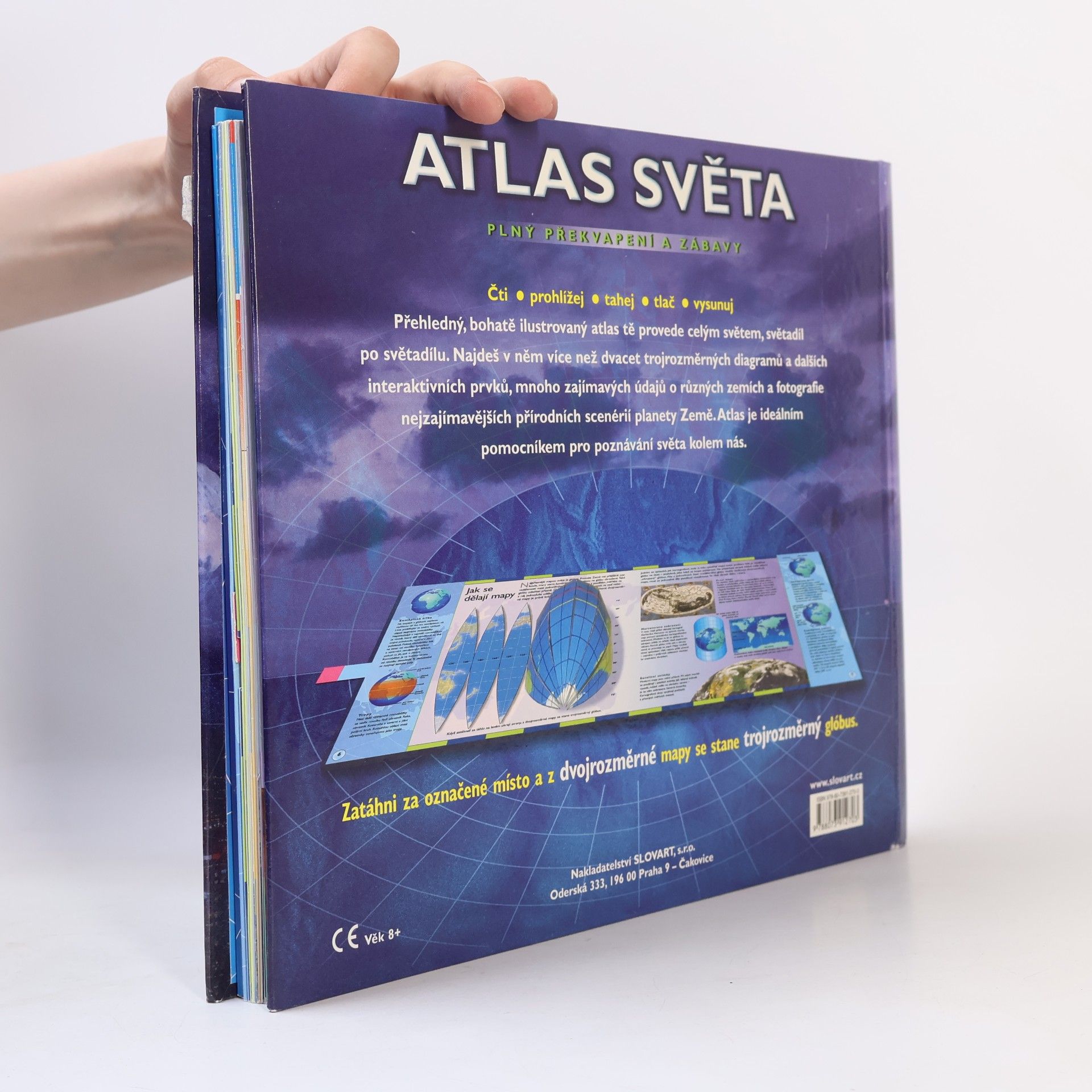 Elain Jackson Atlas světa. Plný překvapení a zábavy