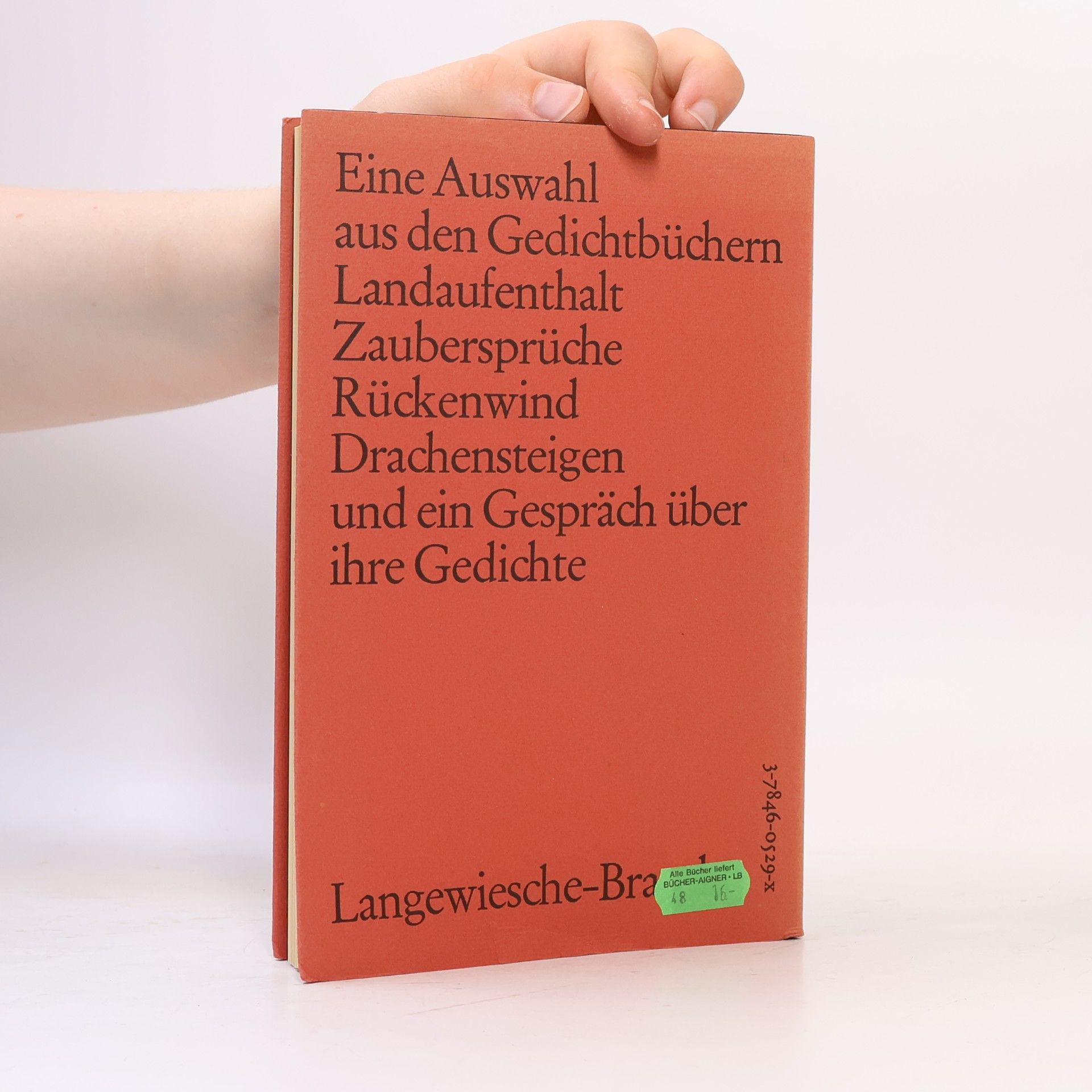 Sarah Kirsch Hundert Gedichte