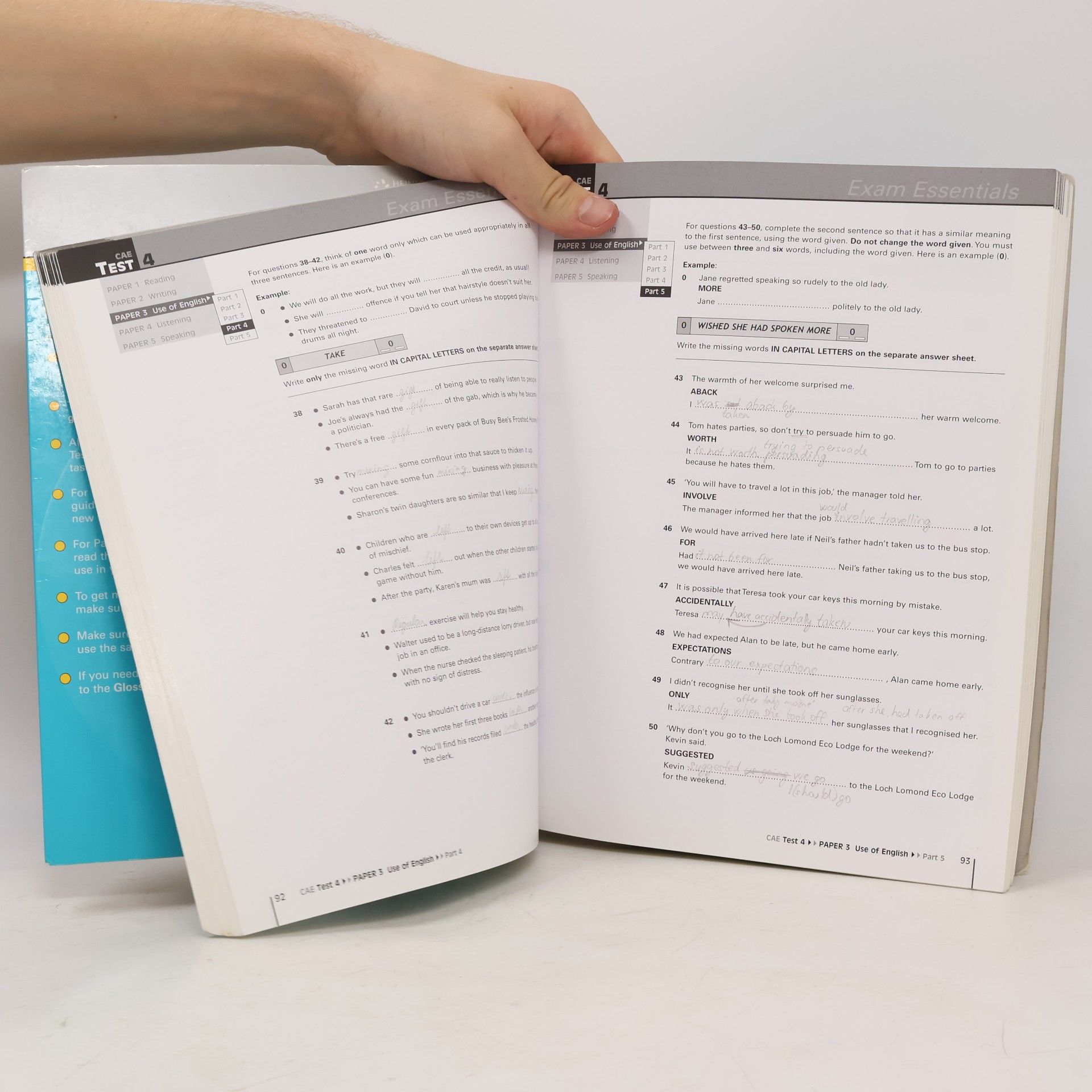 Charles Osborne CAE practice tests with key