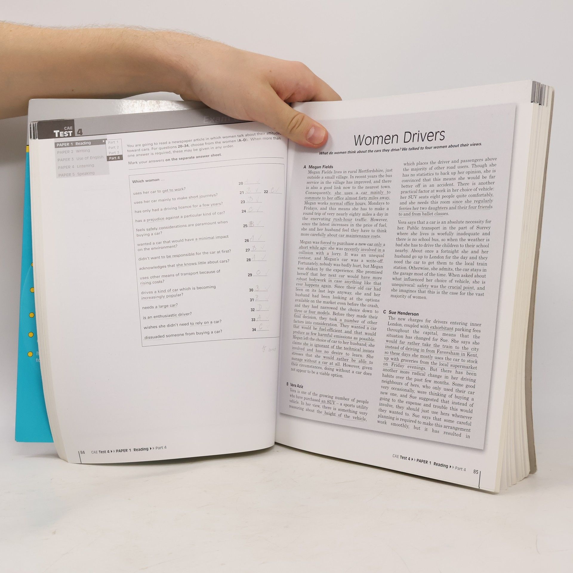 Charles Osborne CAE practice tests with key
