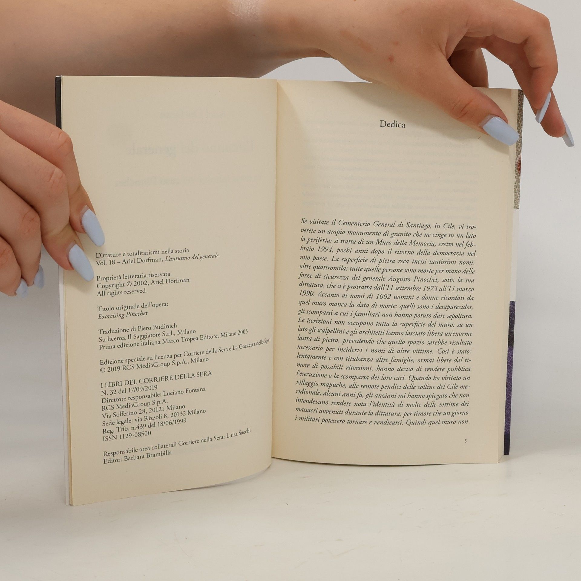 Ariel Dorfman L’autunno del generale