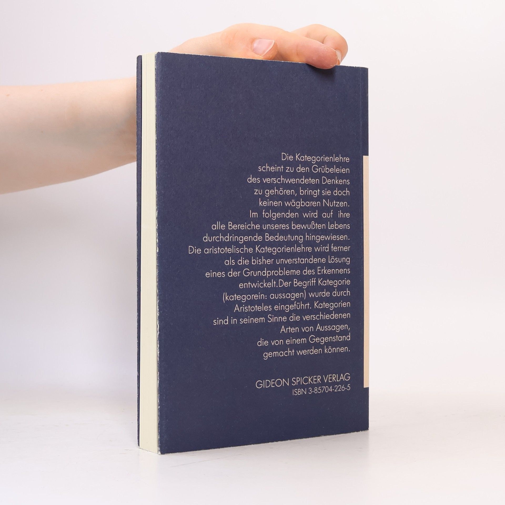 Herbert Witzenmann Die Kategorienlehre Rudolf Steiners und andere Schriften