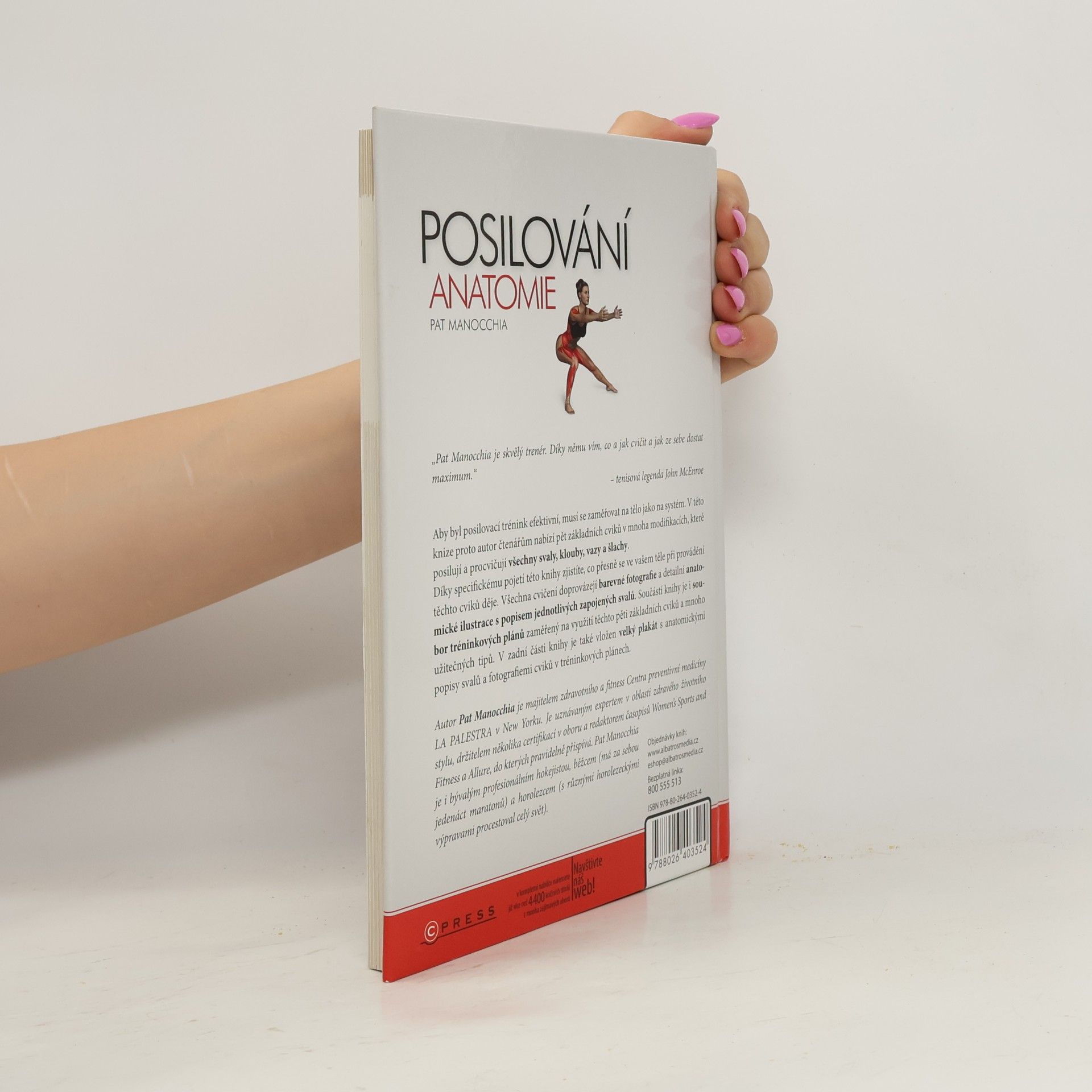 Pat Manocchia Posilování - anatomie. Pět základních cviků