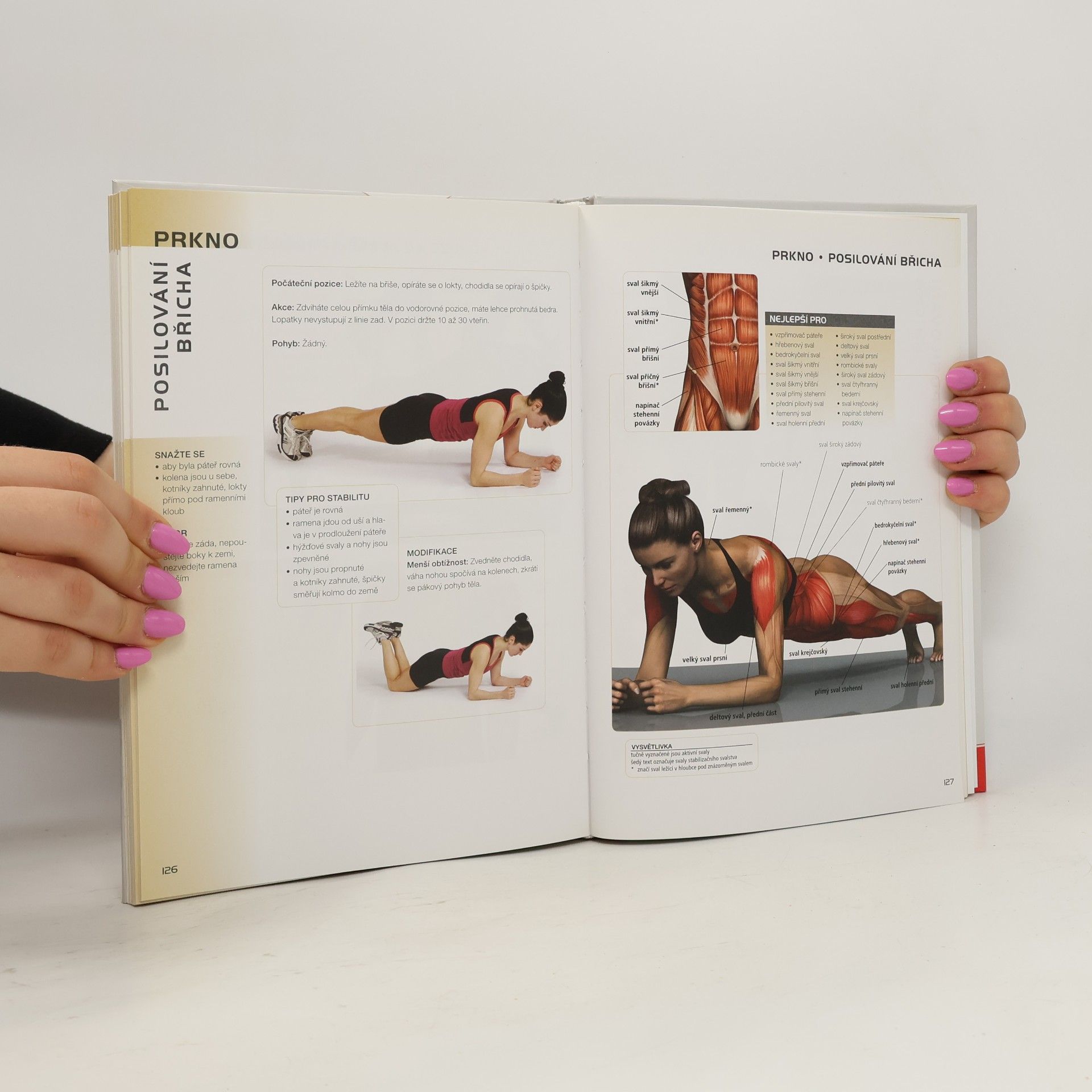 Pat Manocchia Posilování - anatomie. Pět základních cviků