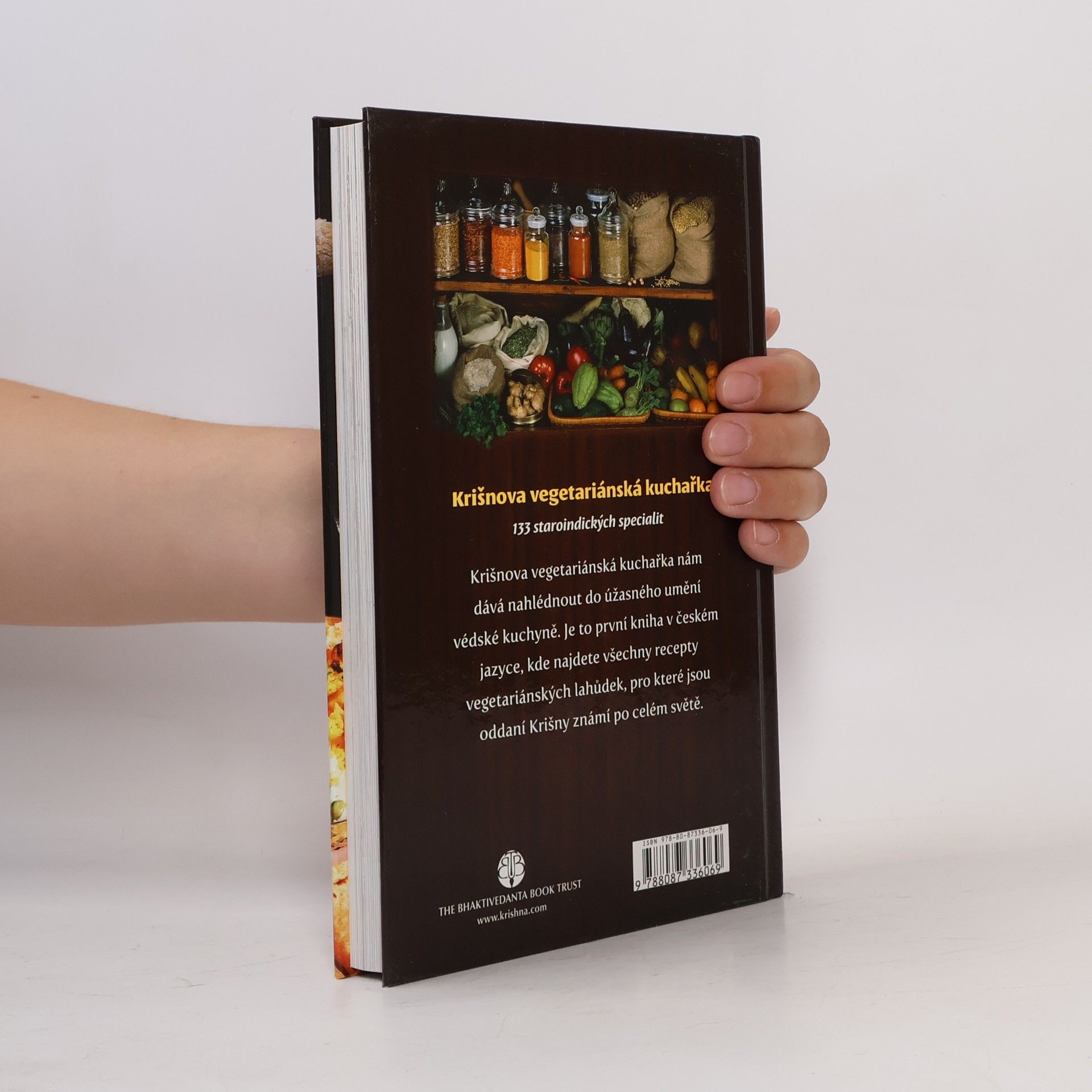 Adirádžda Dása Krišnova vegetariánská kuchařka