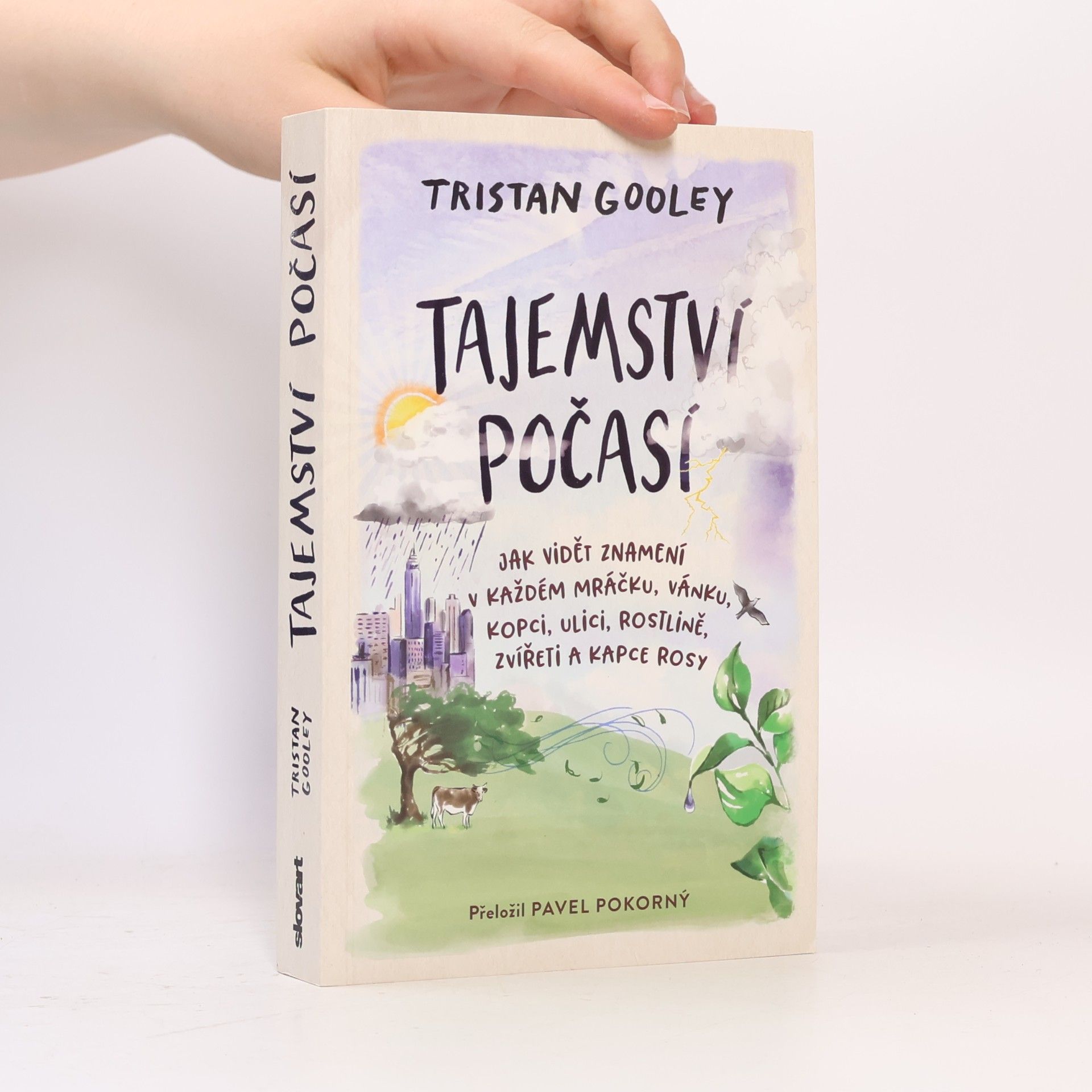 Tristan Gooley Tajemství počasí - Jak číst znamení skrytá v dešťových kapkách, kalužích a pampeliškách.