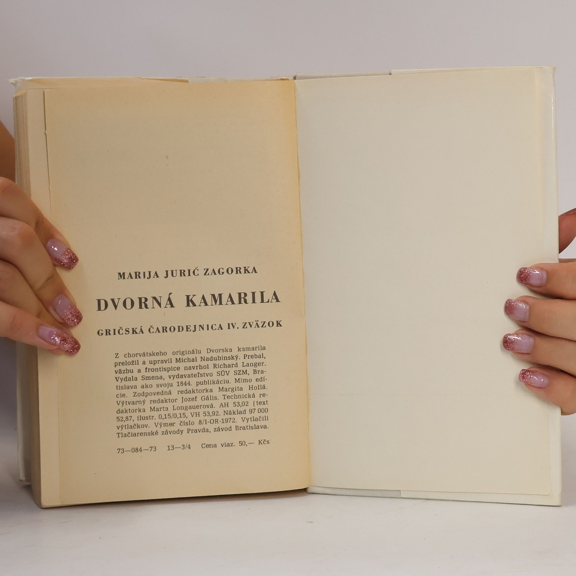Marija Jurić Zagorka Dvorná Kamarila