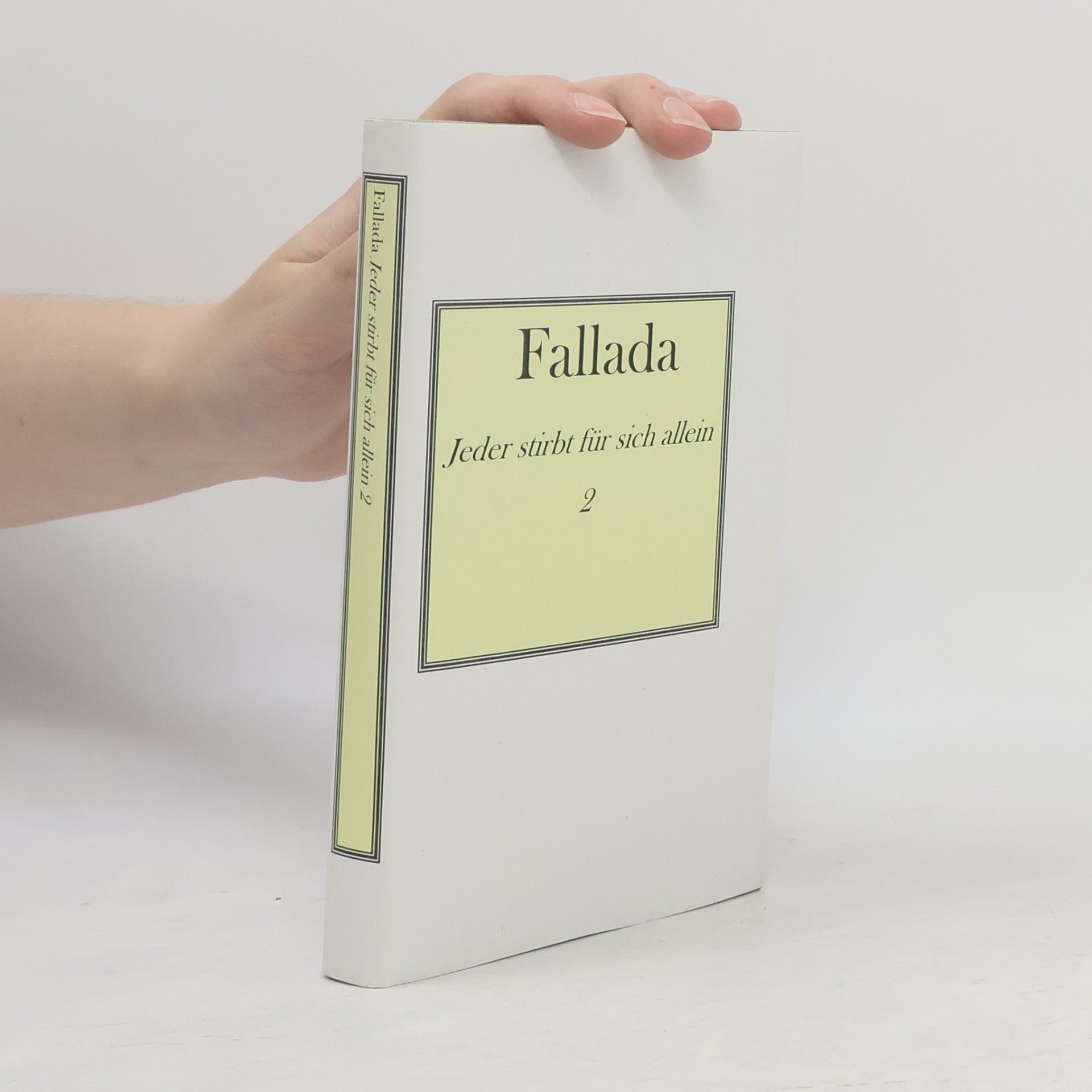Hans Fallada Jeder stirbt für sich allein 2
