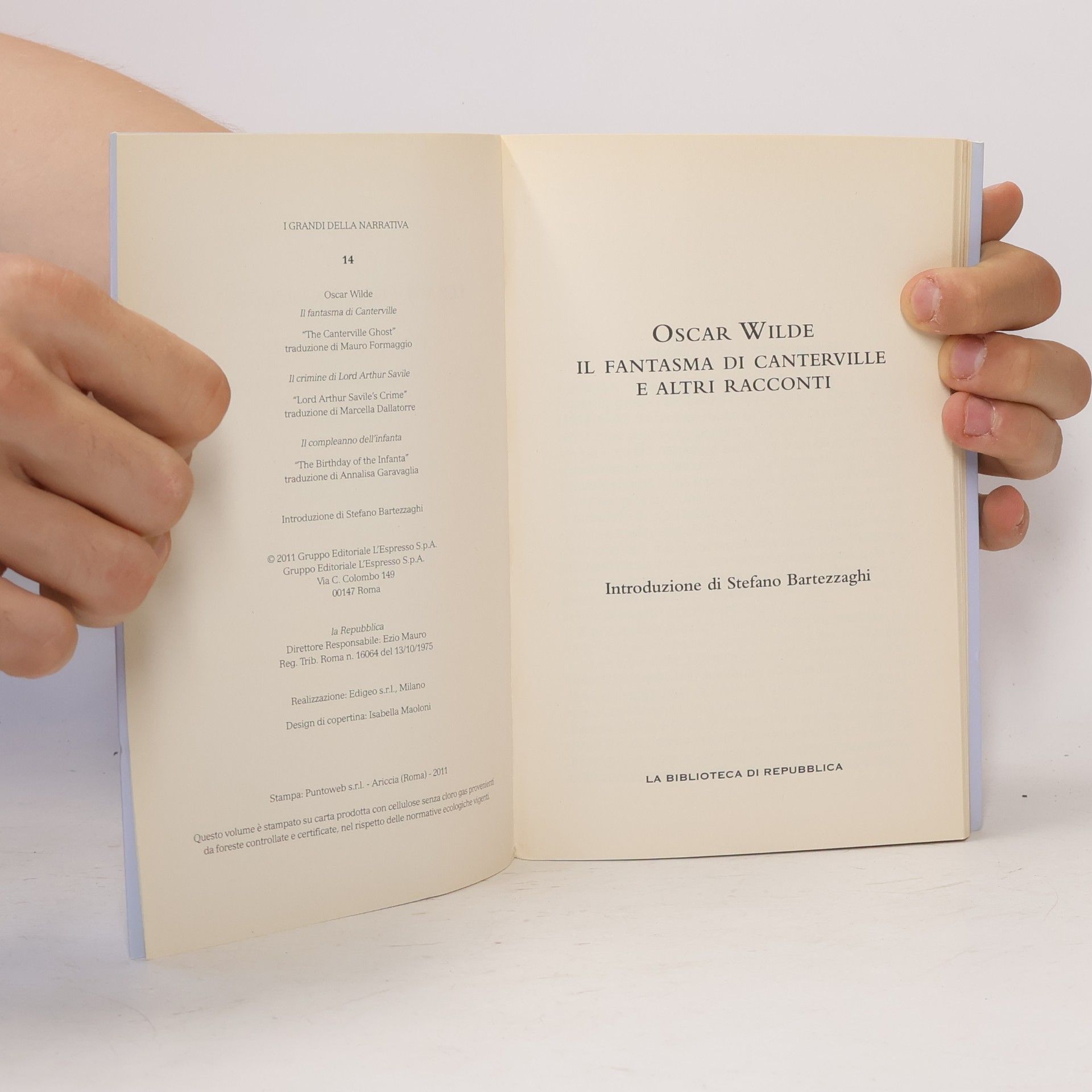 Oscar Wilde Il fantasma di Canterville e altri racconti