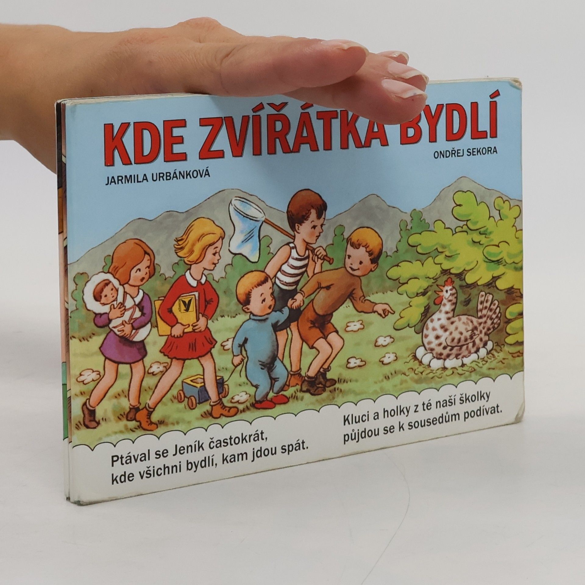 Jarmila Urbánková Kde zvířátka bydlí