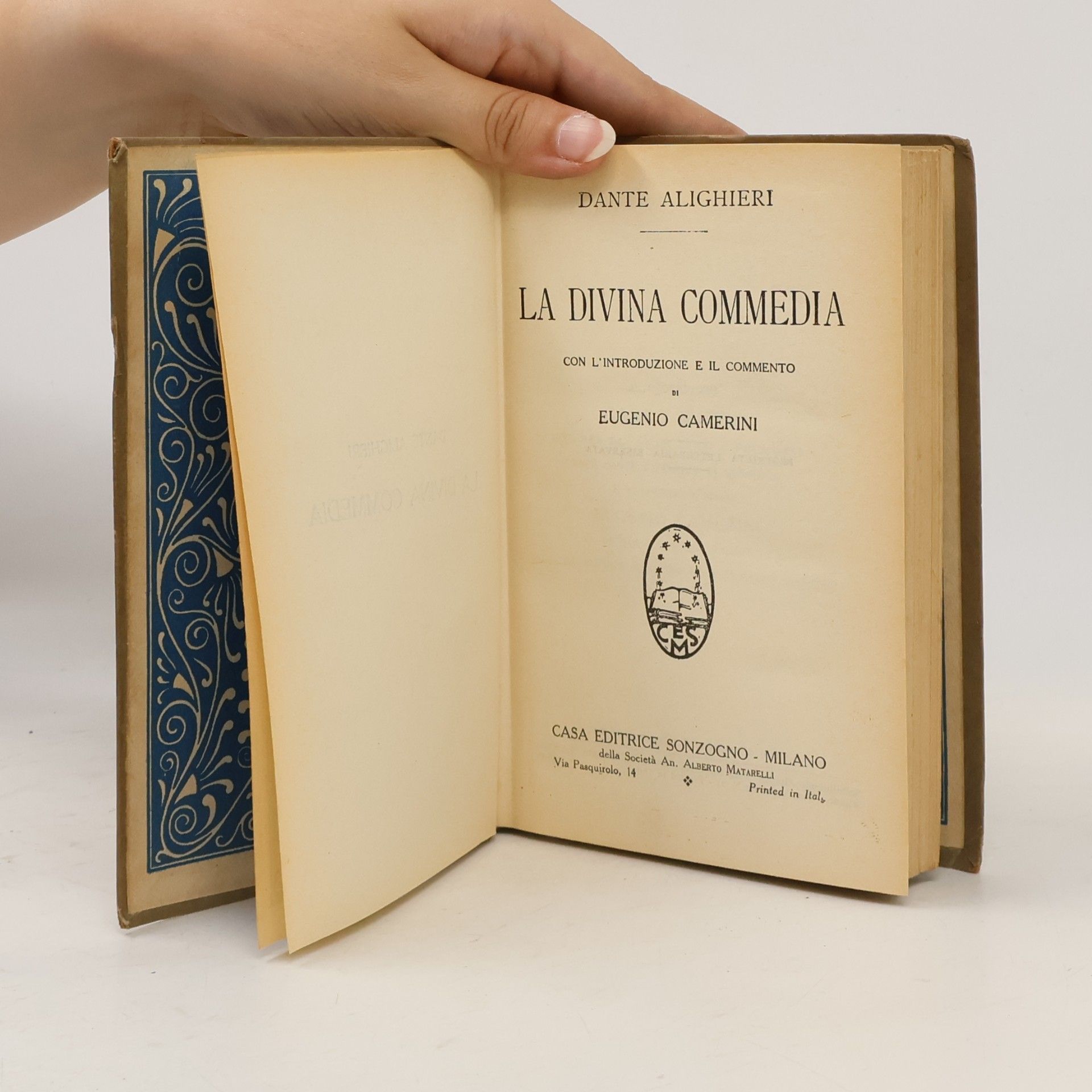 Dante Alighieri La divina commedia