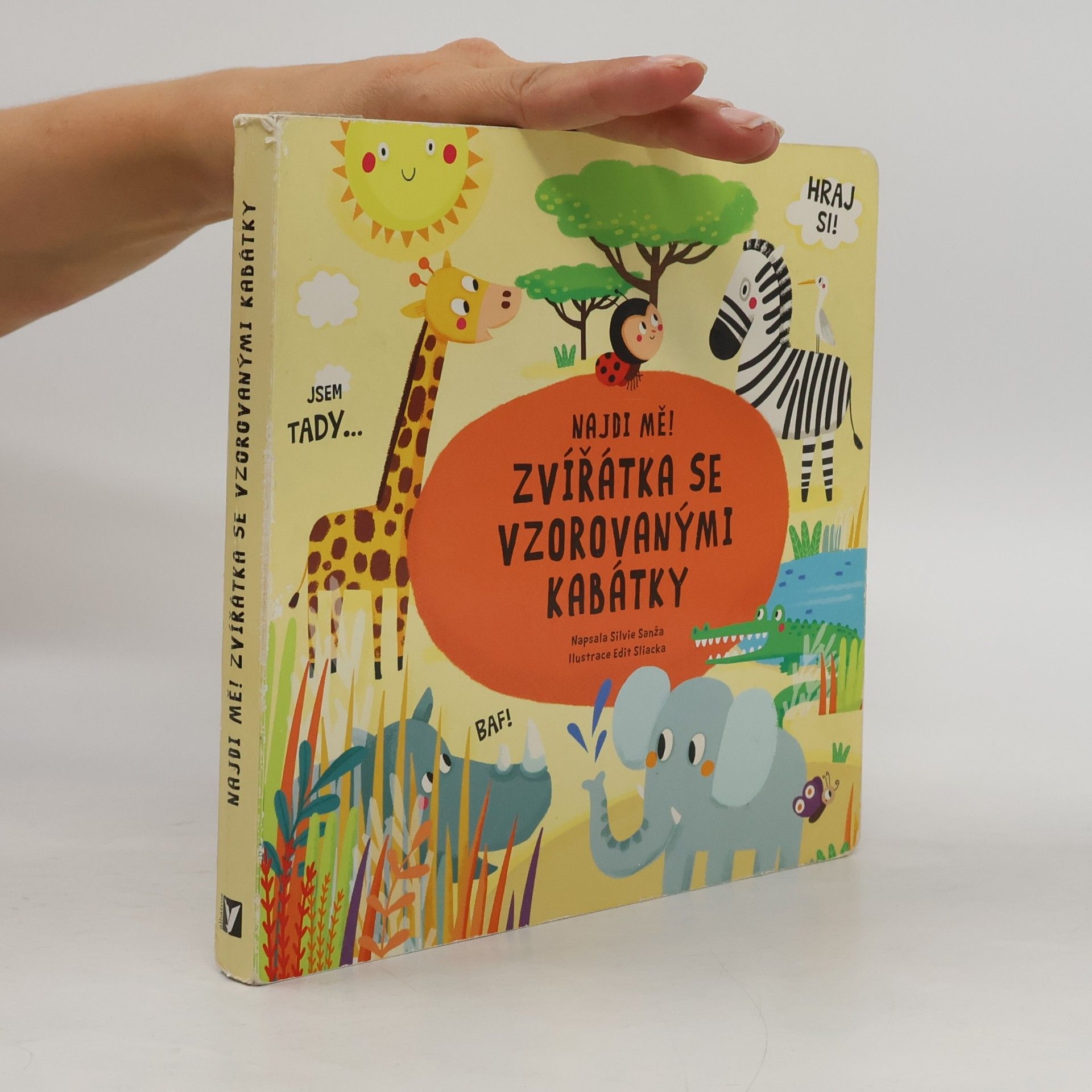 Silvie Sanža Najdi mě! Zvířátka se vzorovanými kabátky