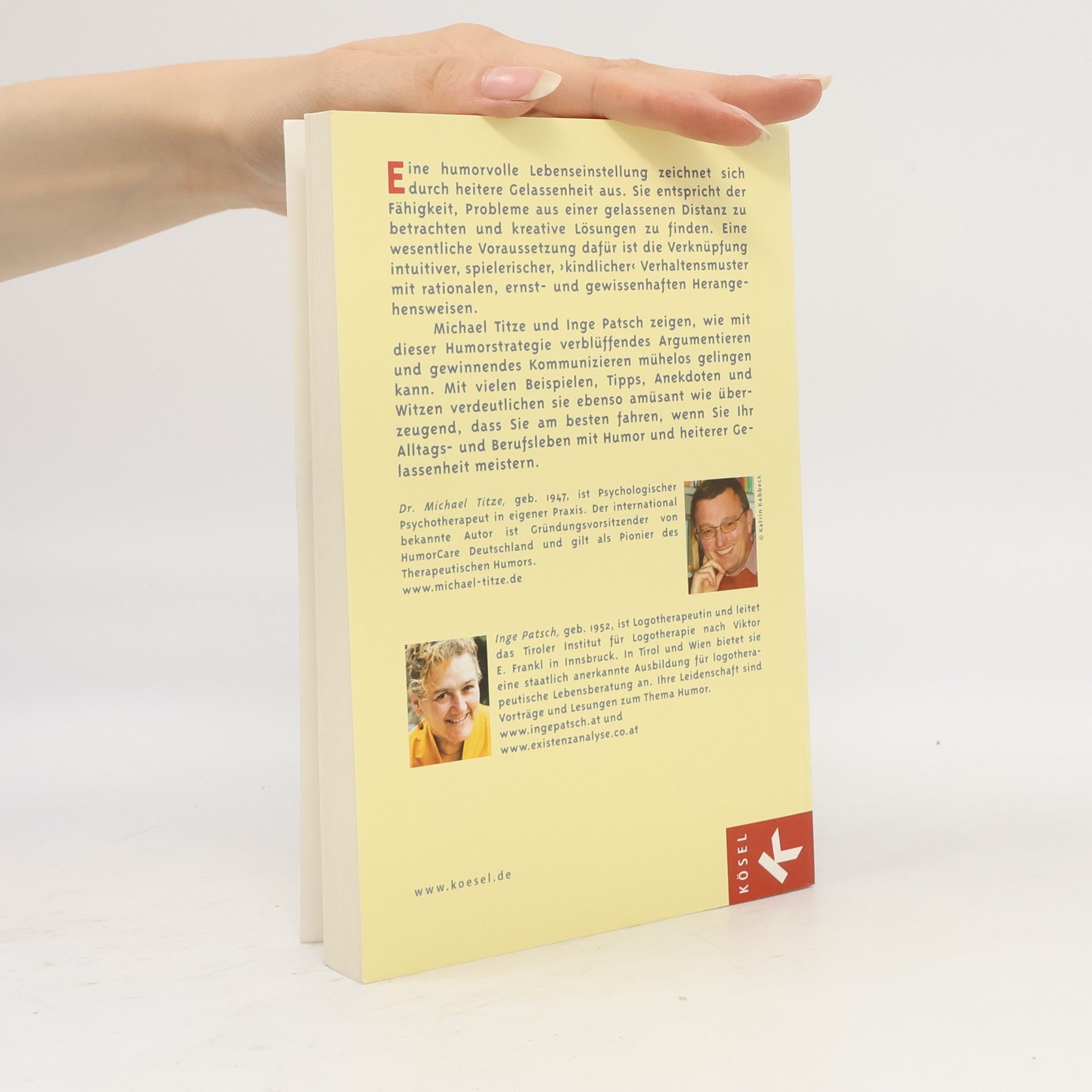Michael Titze Die Humorstrategie