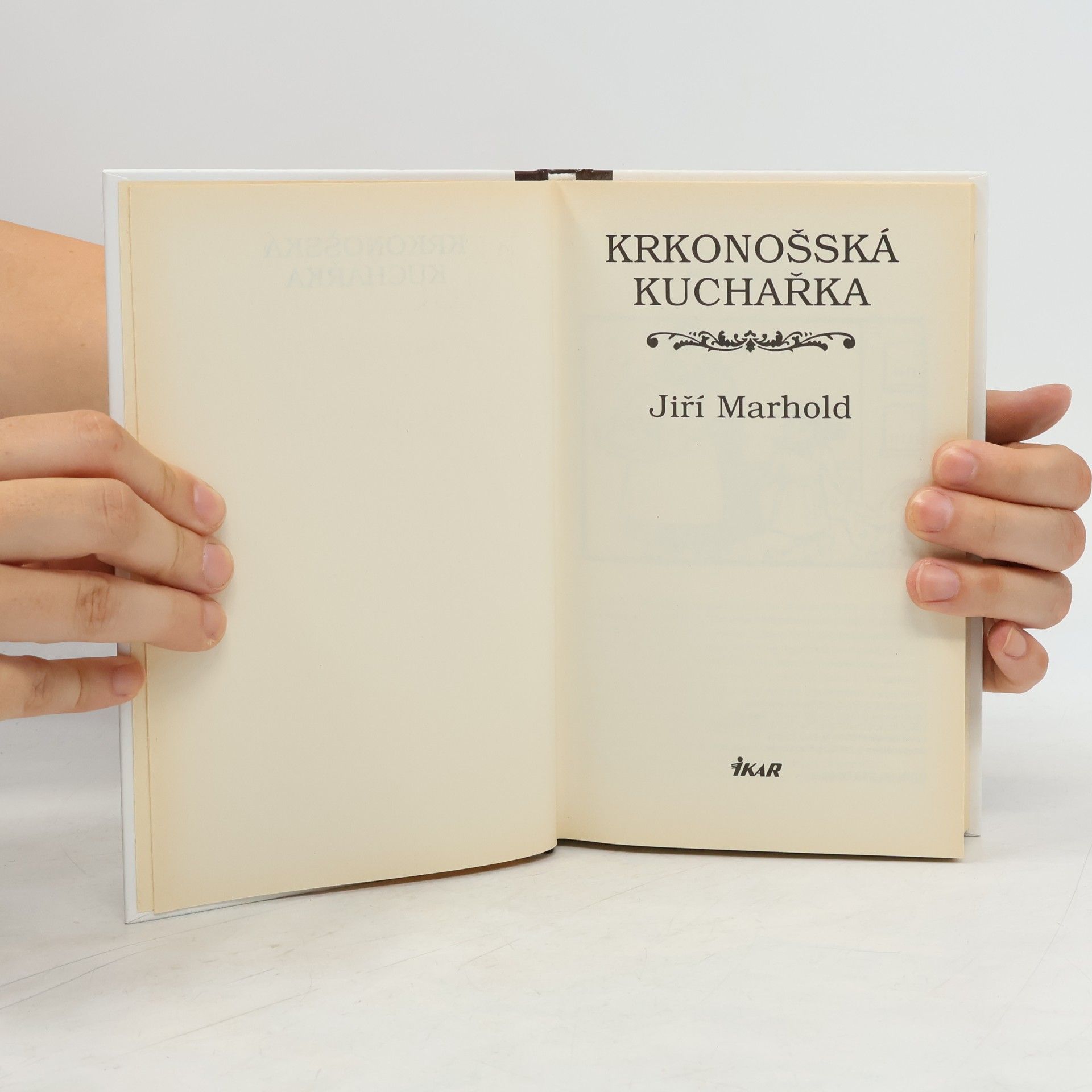 Jiří Marhold Krkonošská kuchařka