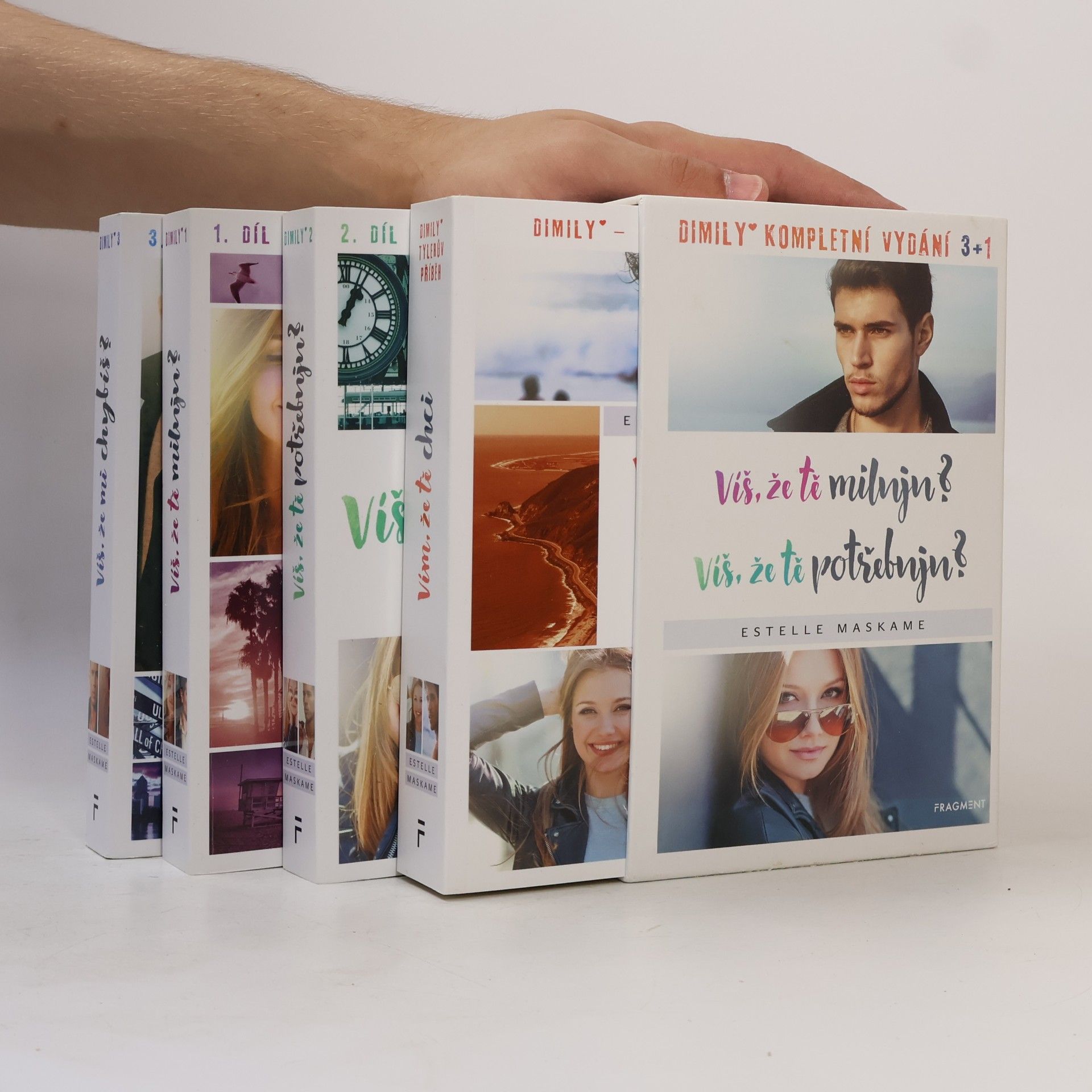 Estelle Maskame Víš, že… DIMILY 1.-4. díl – box