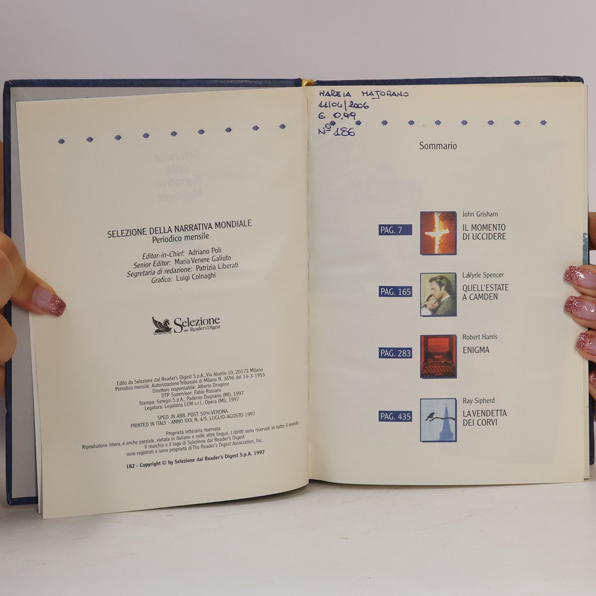 John Grisham Selezione della narrativa mondiale