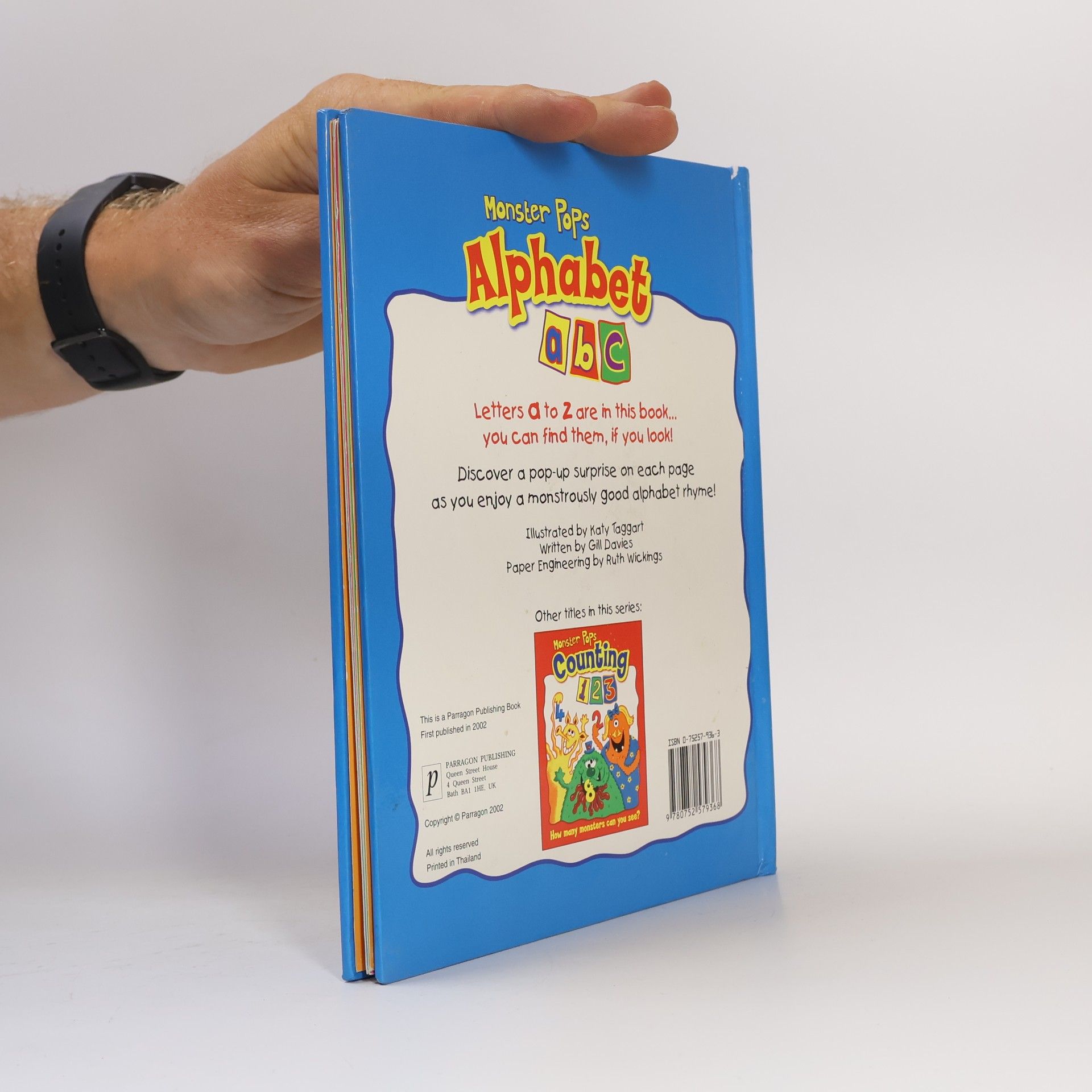Gill Davies Monster Pop Ups: Alphabet ABC [Board Book]