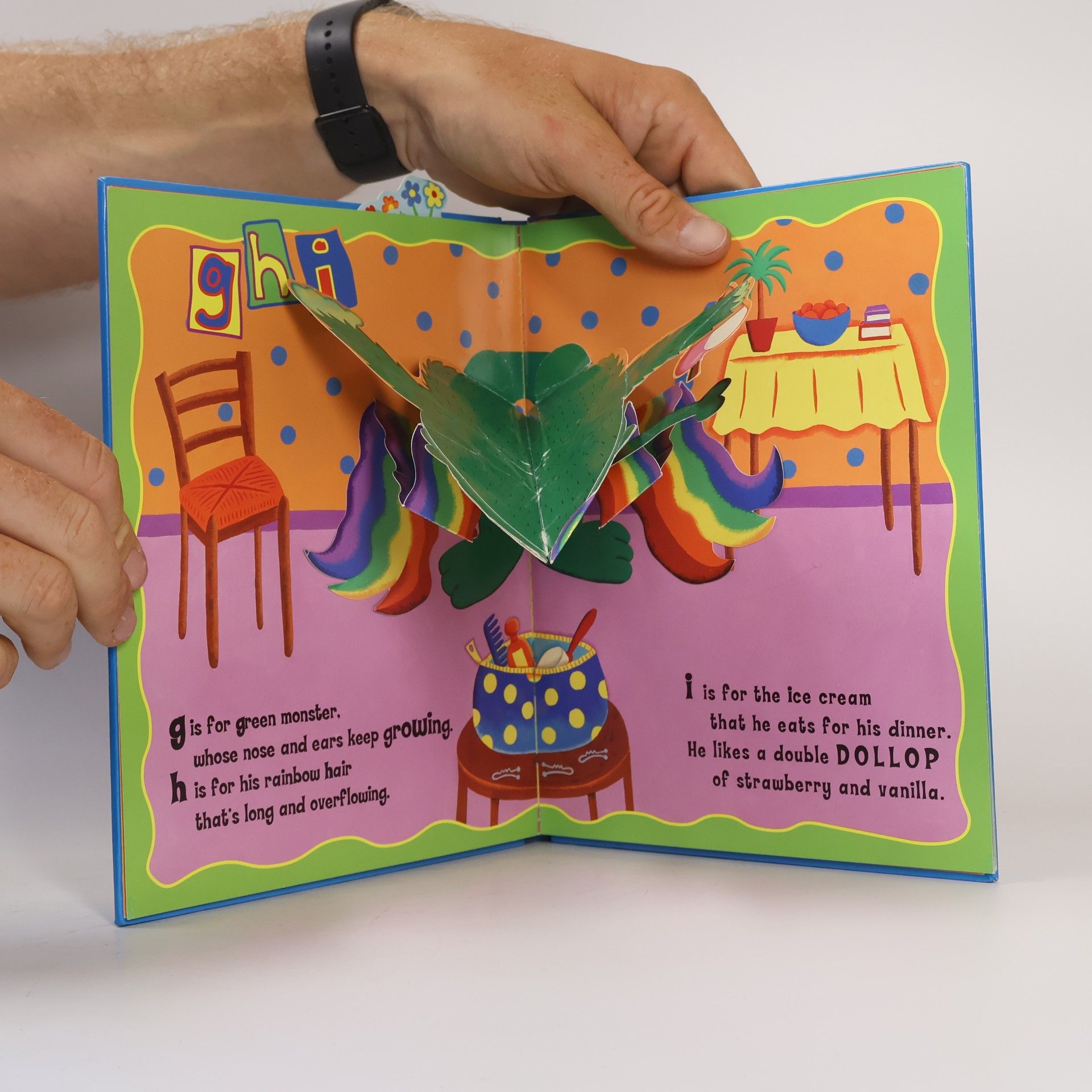 Gill Davies Monster Pop Ups: Alphabet ABC [Board Book]