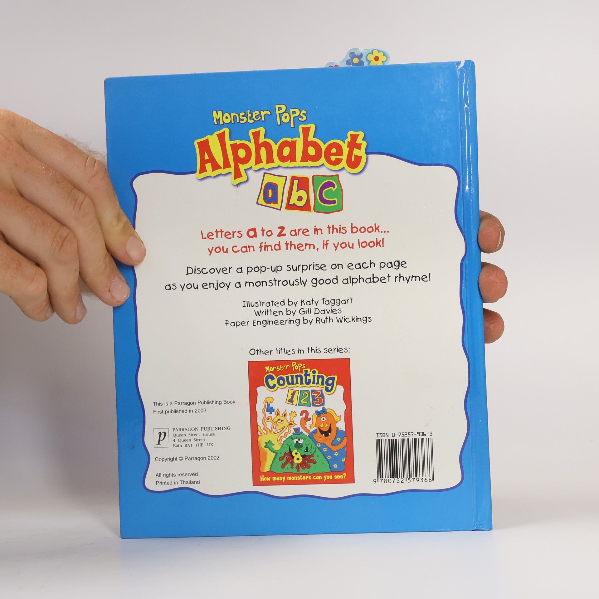Gill Davies Monster Pop Ups: Alphabet ABC [Board Book]