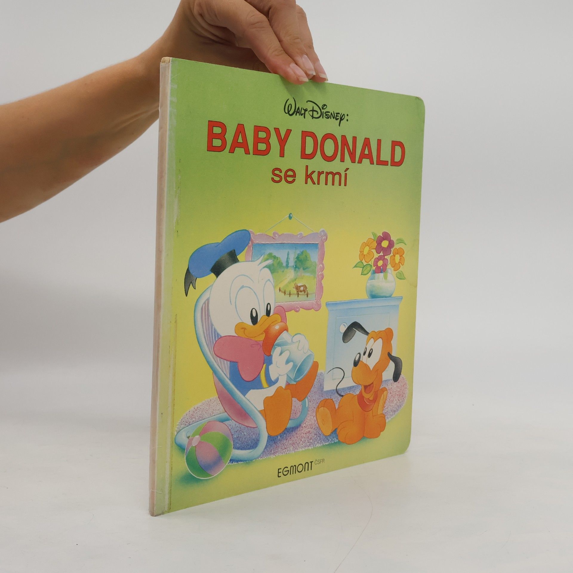 Gisela Fischer-Lingat Baby Donald se krmí