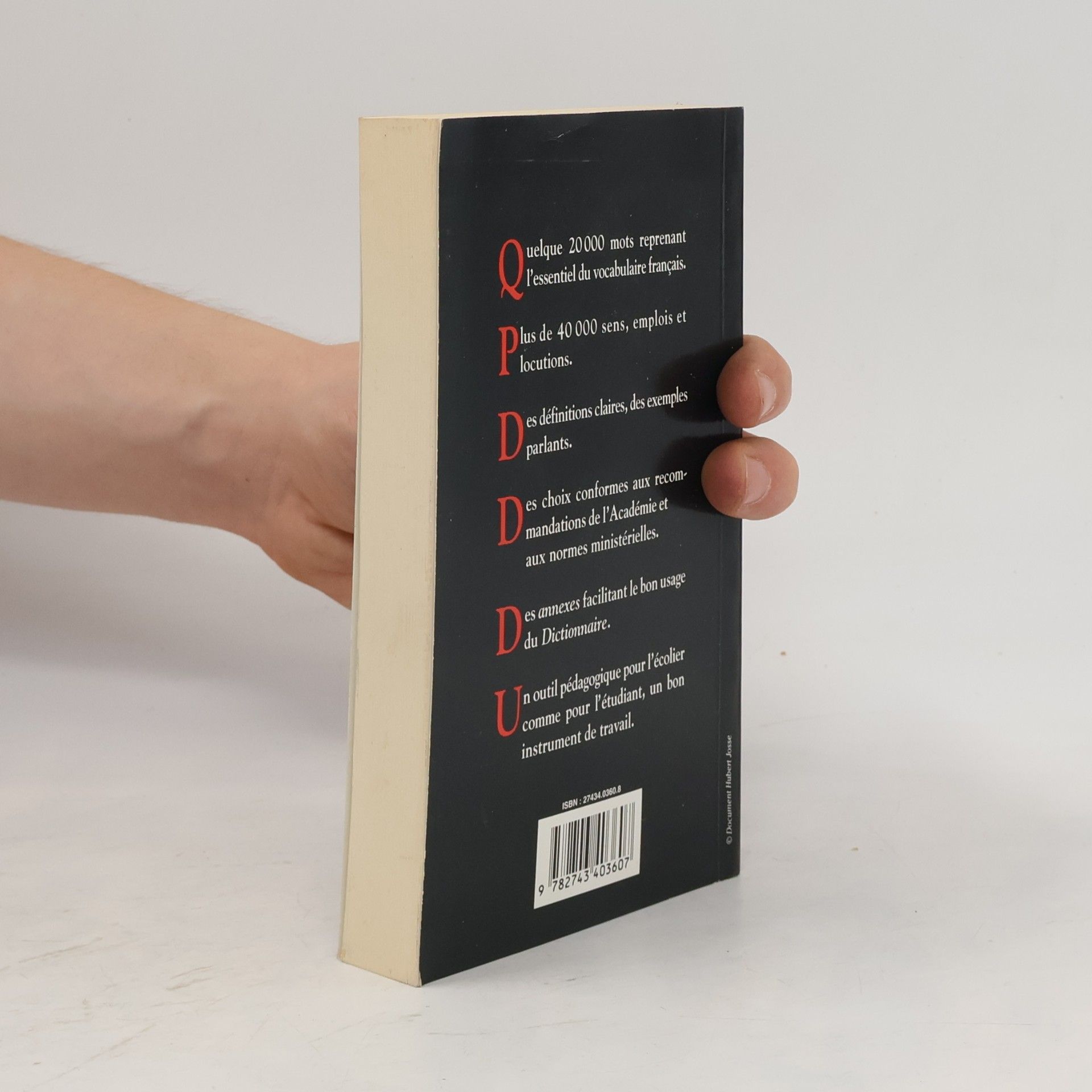 Yves Verbeek Dictionnaire de la langue française : plus de 40 000 sens, emplois & locutions