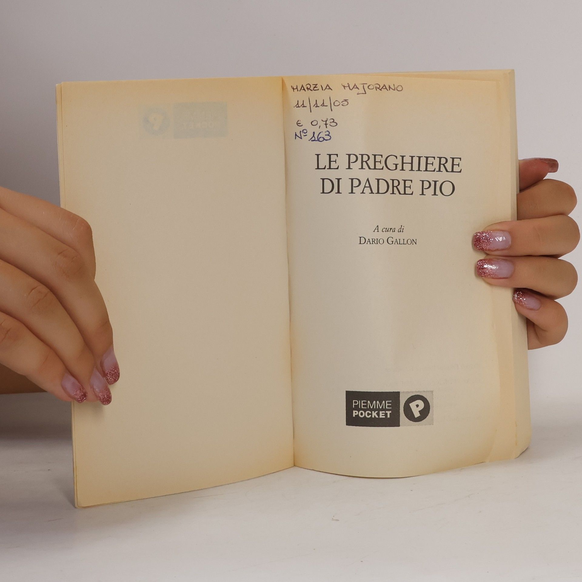 Dario Gallon Le preghiere di Padre Pio
