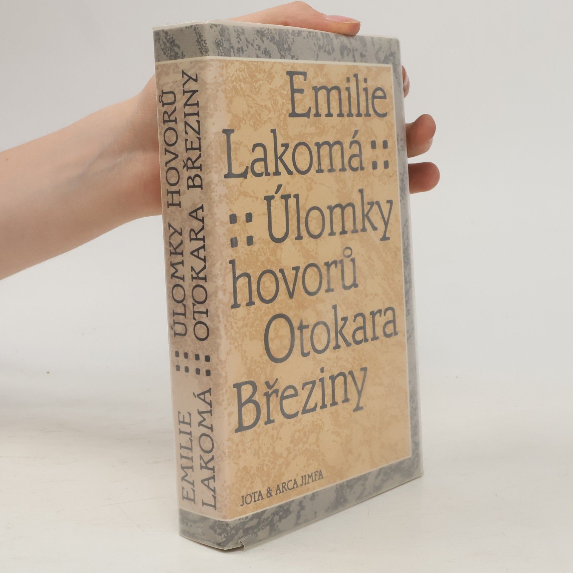 Emilie Lakomá Úlomky hovorů Otokara Březiny