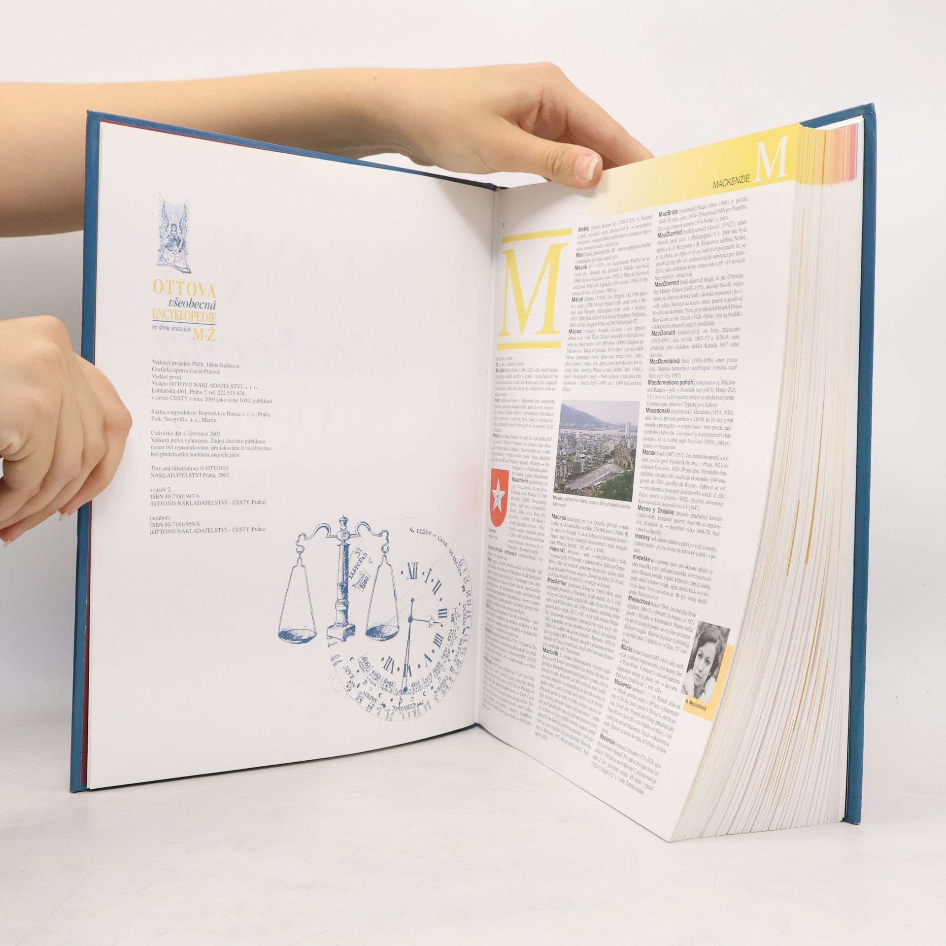 Autorenkollektiv Ottova všeobecná encyklopedie ve dvou svazcích 2. M-Ž