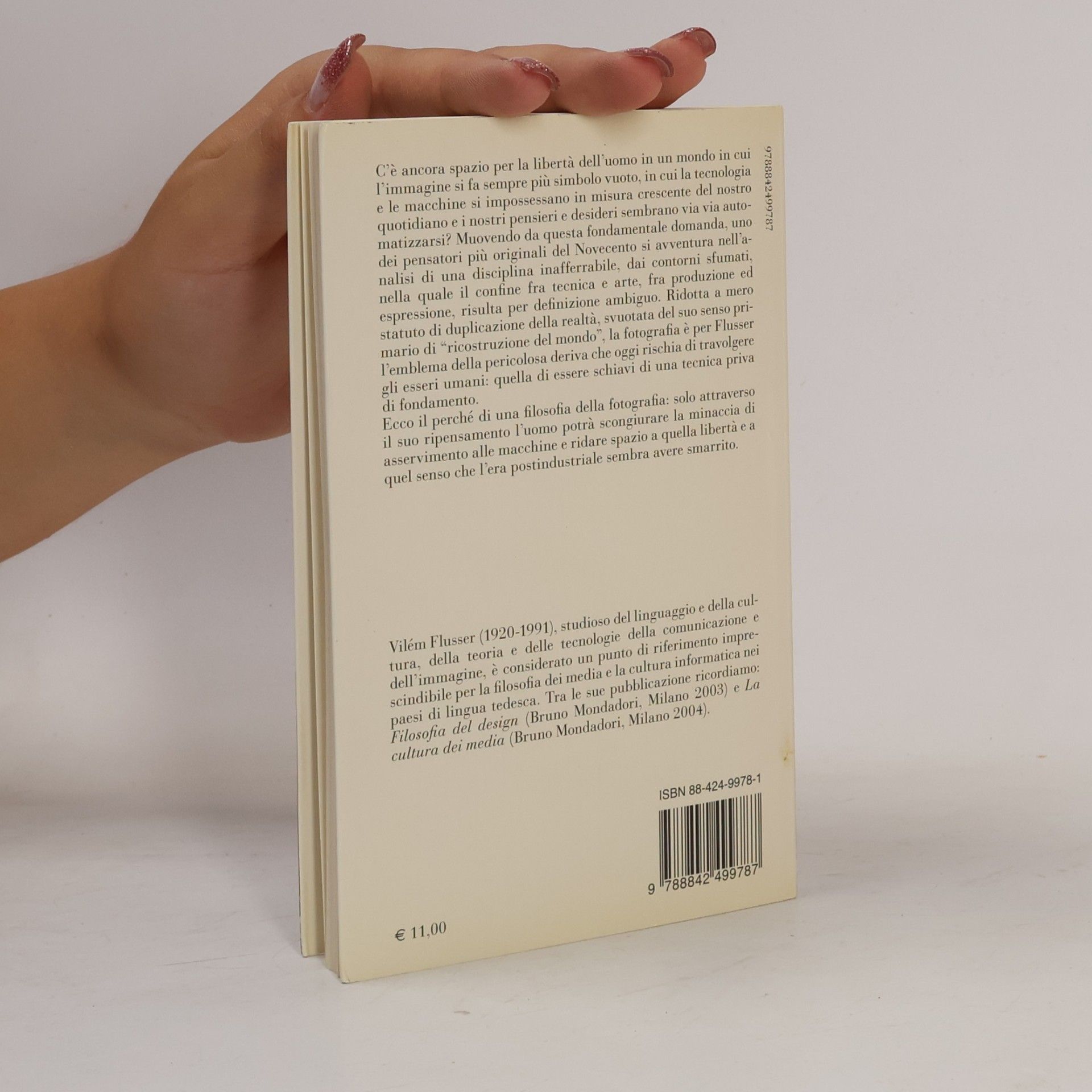 Vilém Flusser Per una filosofia della fotografia