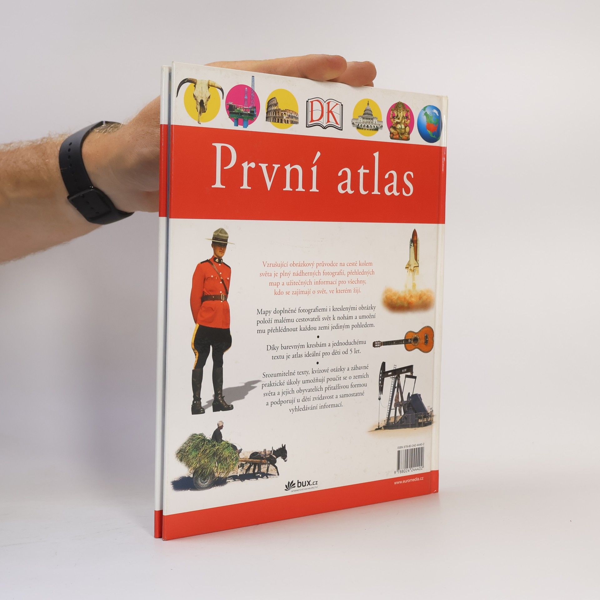Kateřina Danielová První atlas. Příručka pro nejmenší čtenáře a spisovatele