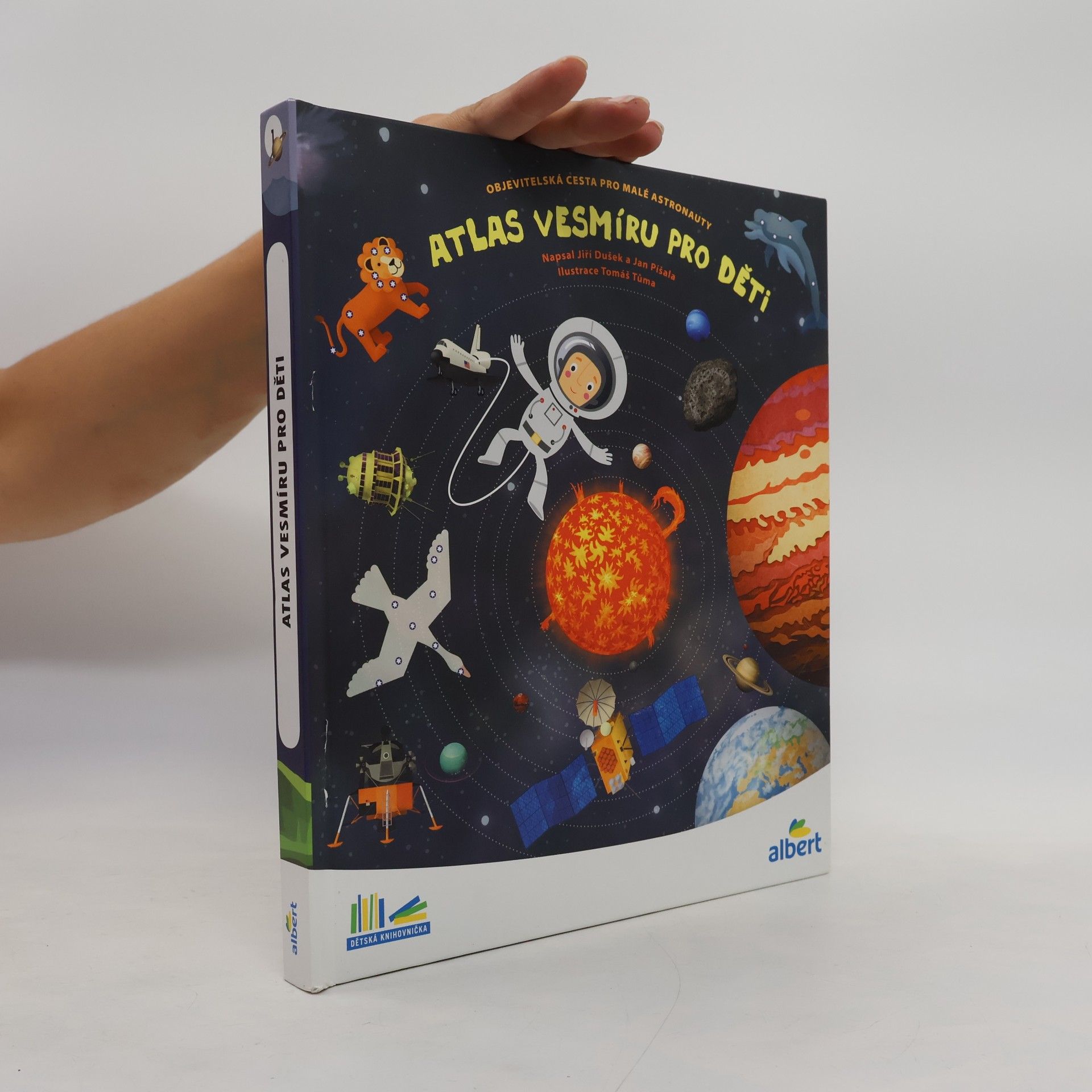 Jiří Dušek Atlas vesmíru pro děti