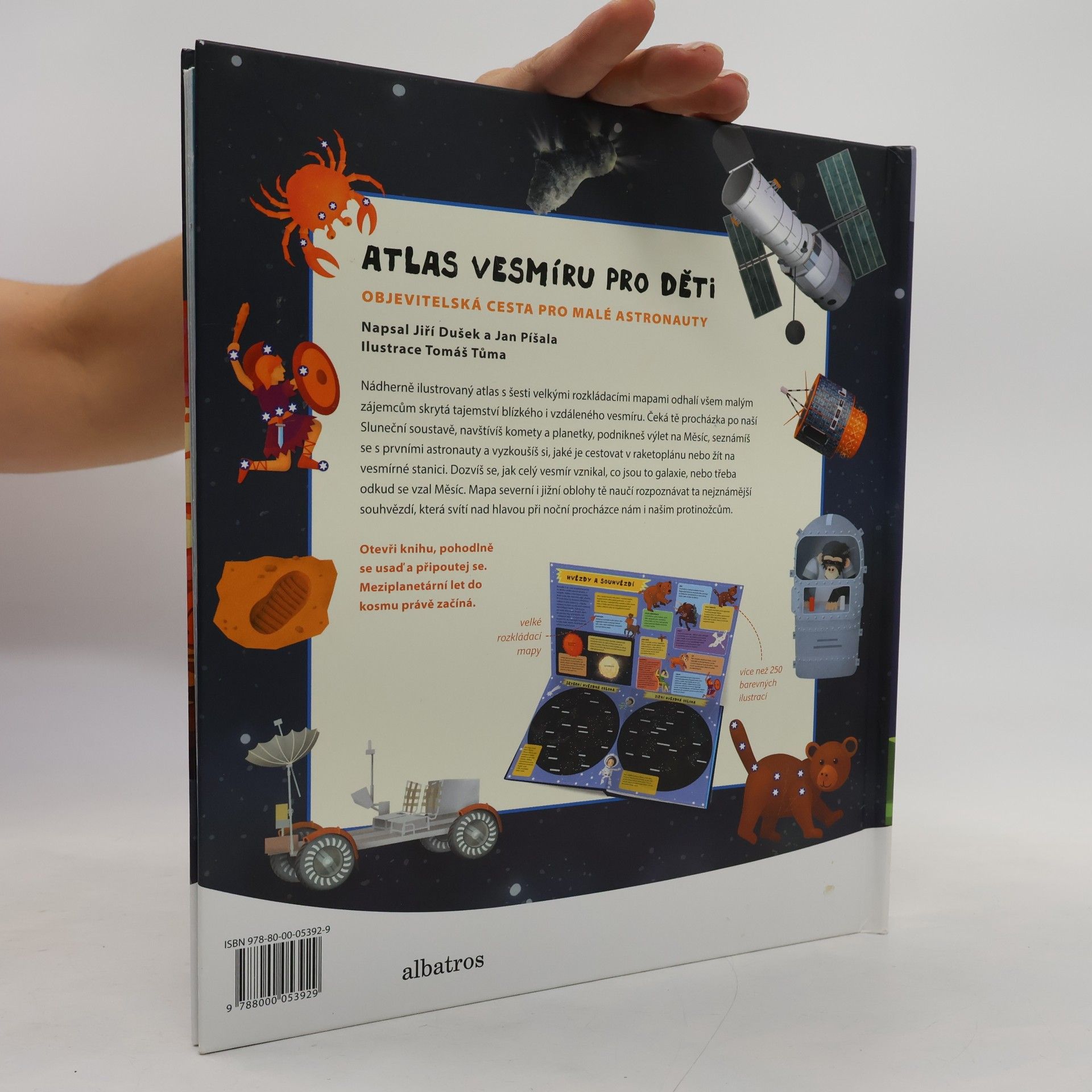 Jiří Dušek Atlas vesmíru pro děti