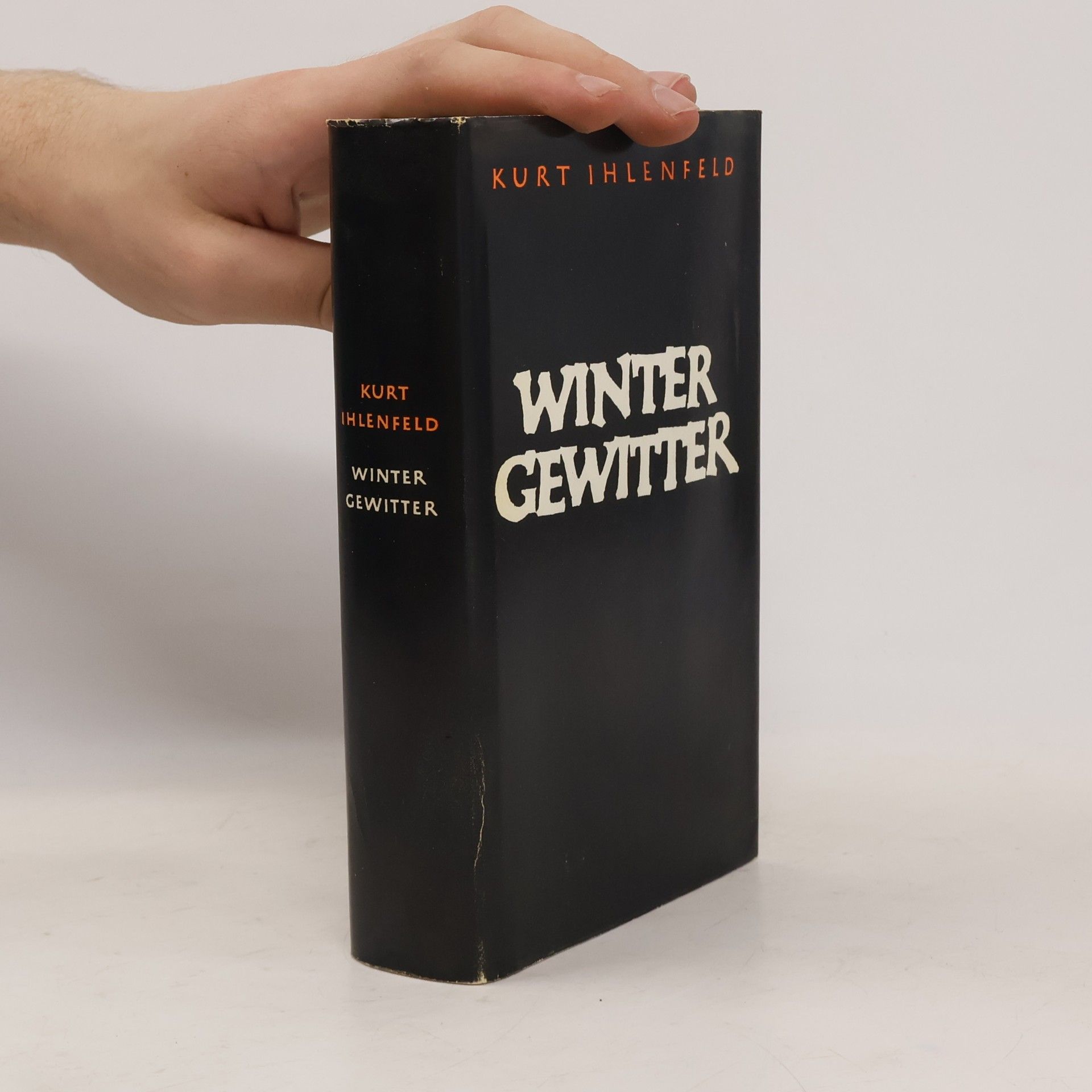 Winter Gewitter