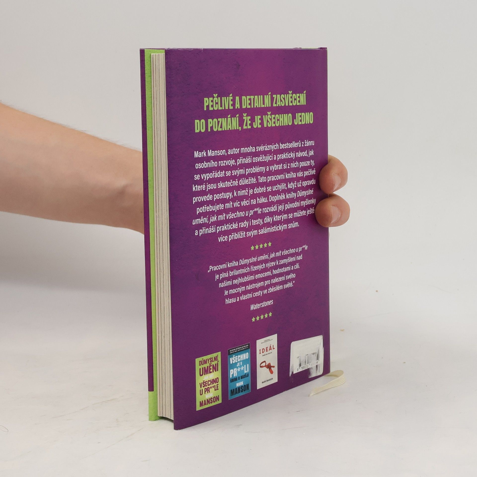 Mark Manson Důmyslné umění, jak mít všechno u prdele
