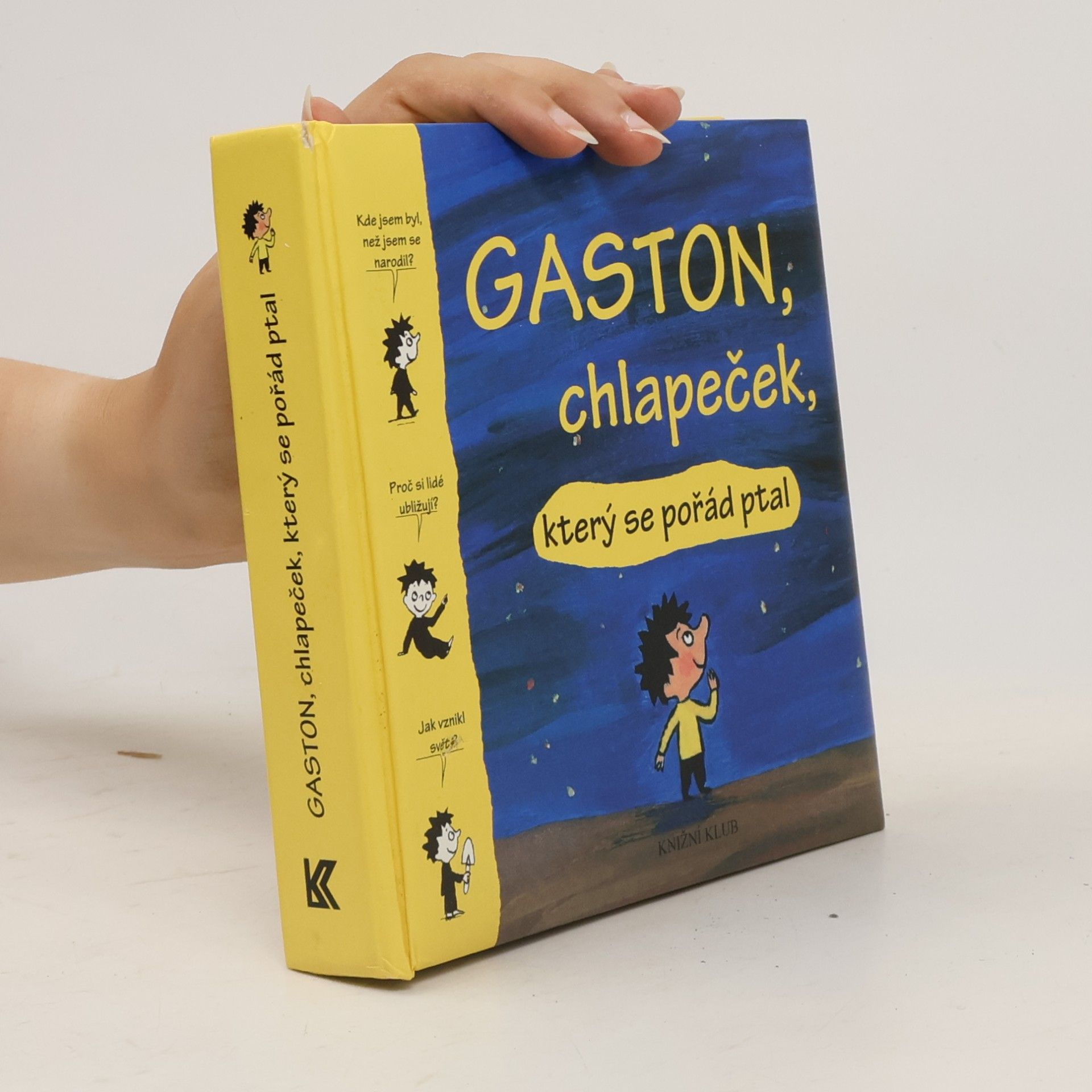 Matthieu de Laubier Gaston, chlapeček, který se pořád ptal