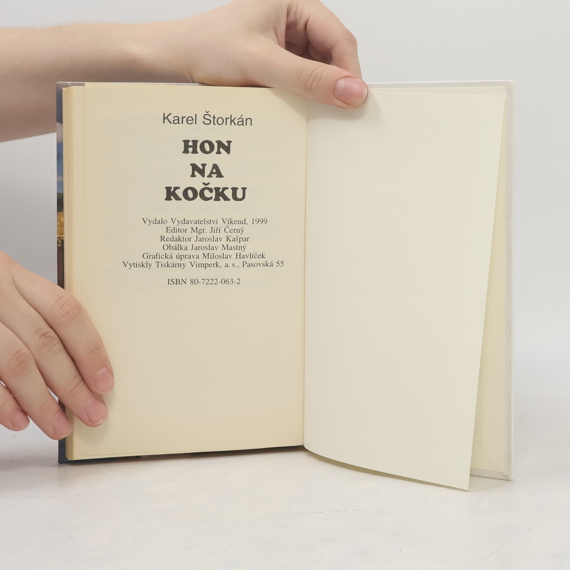 Karel Štorkán Hon na kočku