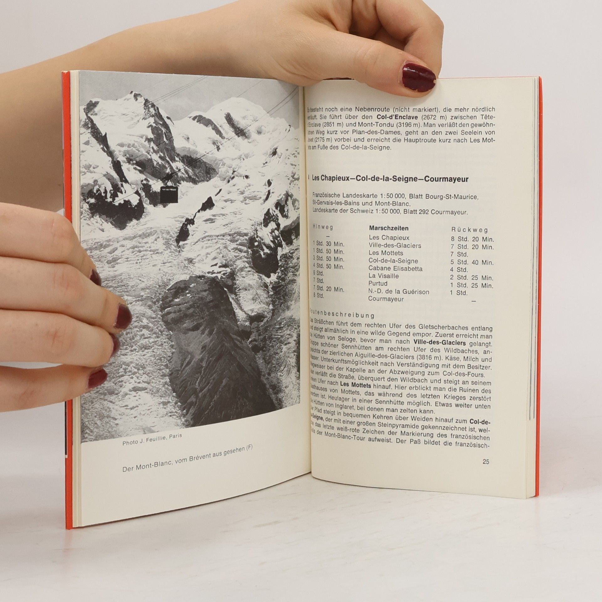 Autorenkollektiv Wanderbuch / Rund um den Mont Blanc 1